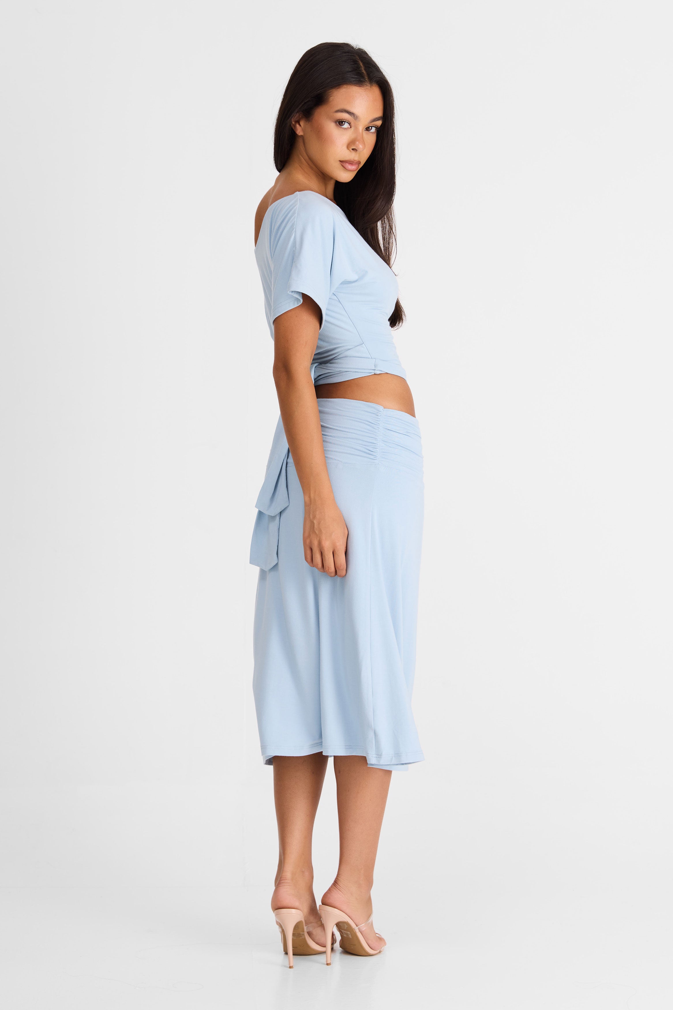 Lorelei Midi Skirt Blue