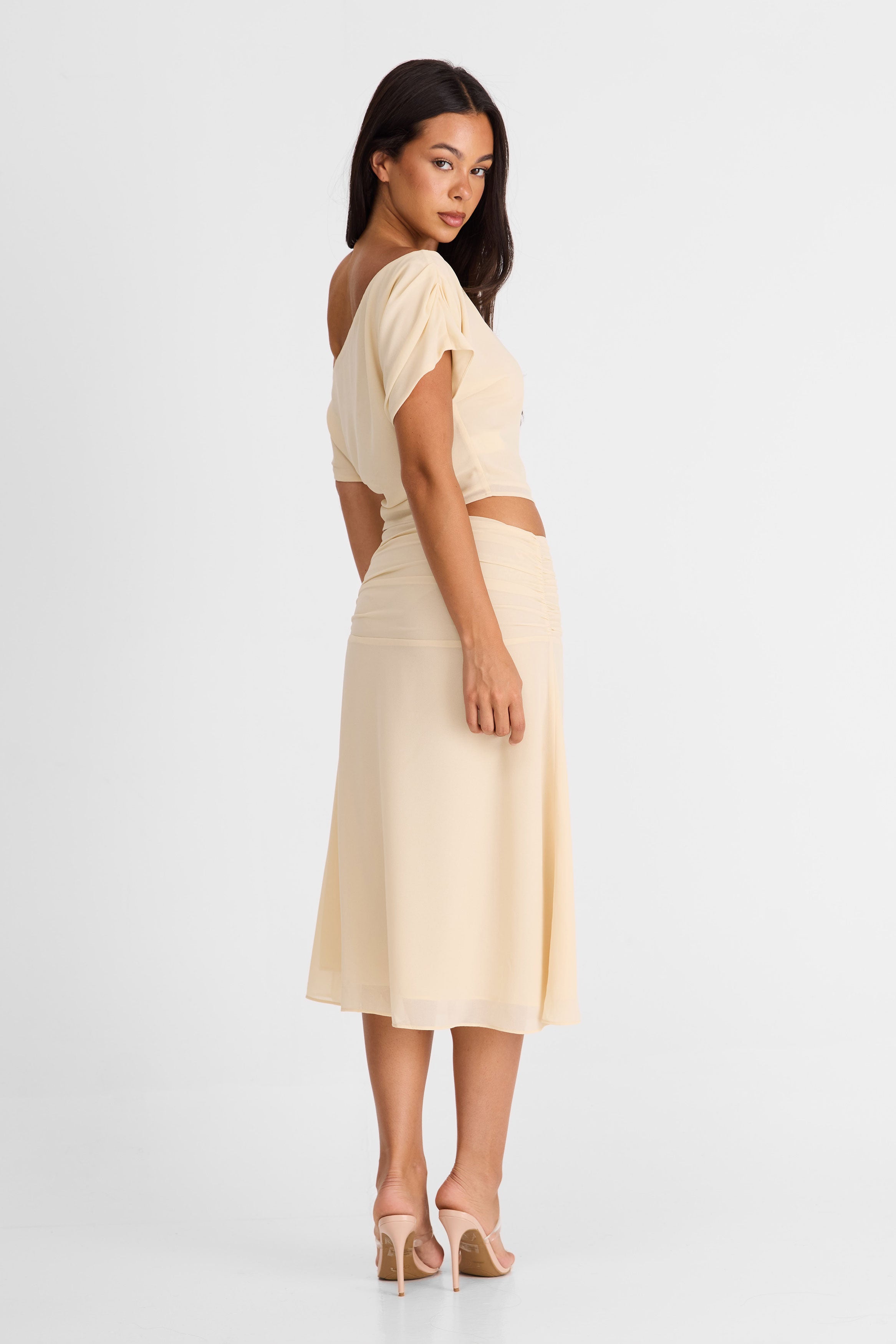 Margot Midi Skirt Butter