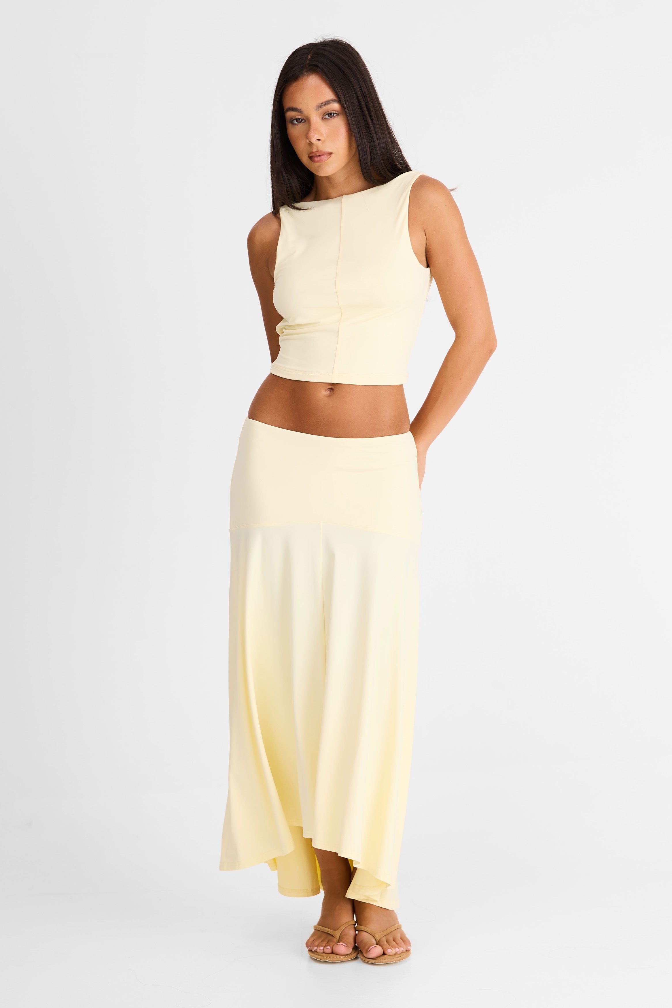 Talia Maxi Skirt Butter