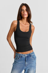 Pippa Reversible Tank Black