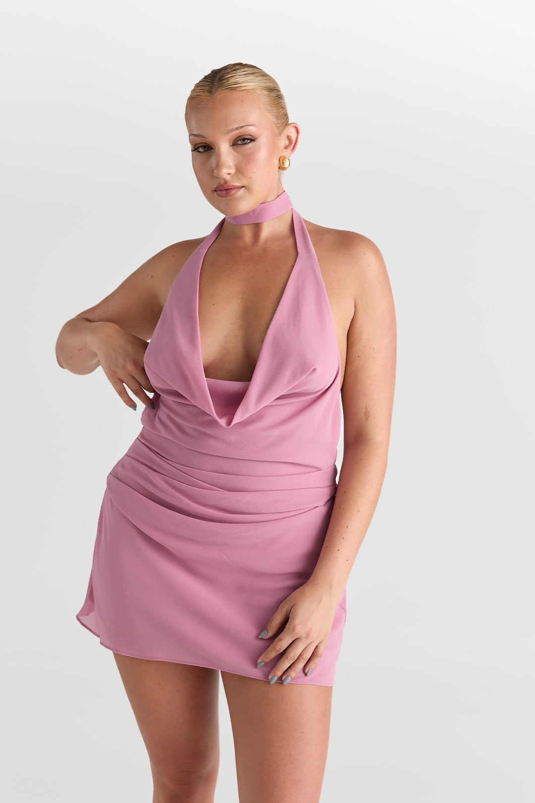 Faye Mini Dress Pink