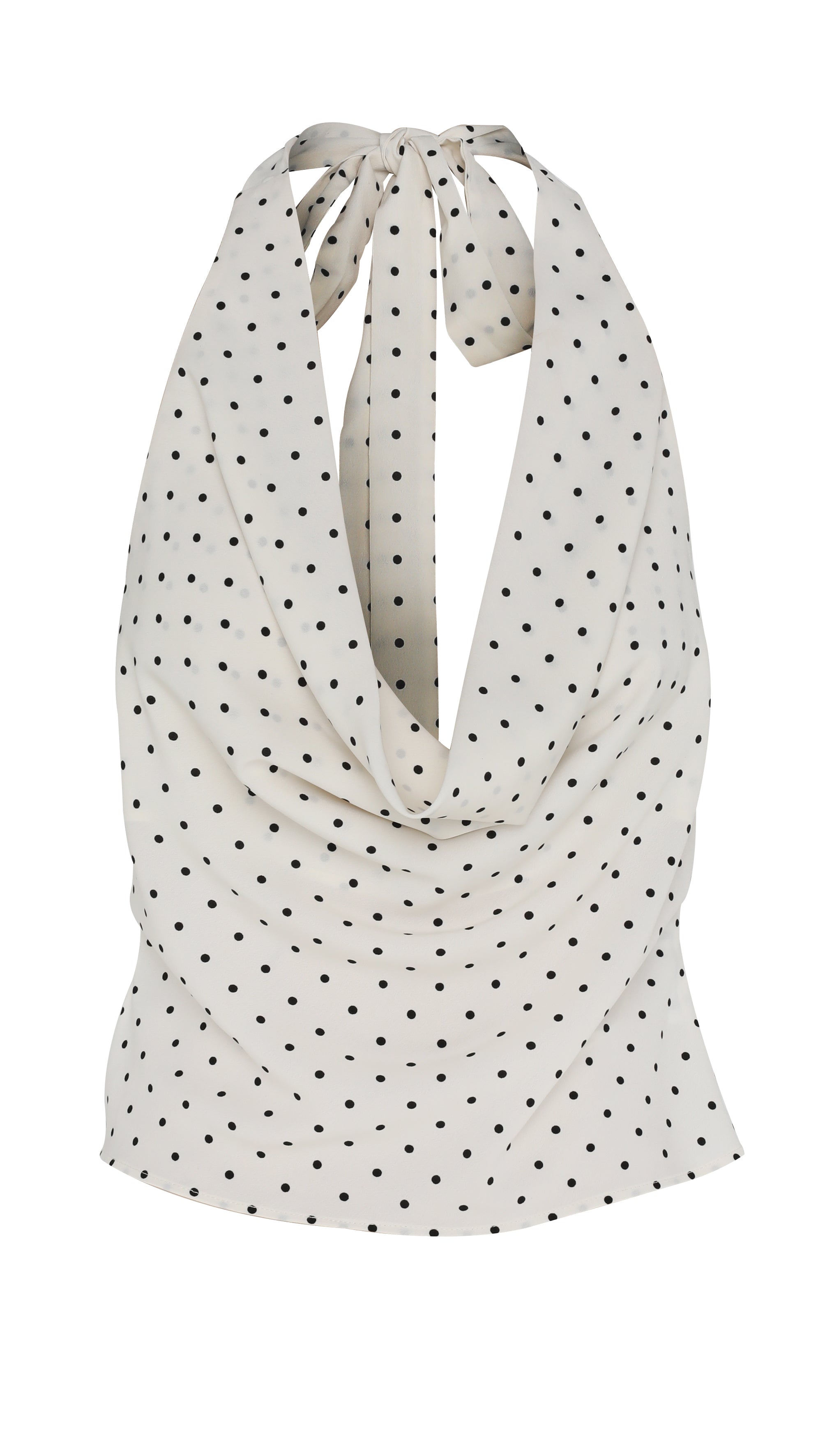 Colette Top White Polkadot
