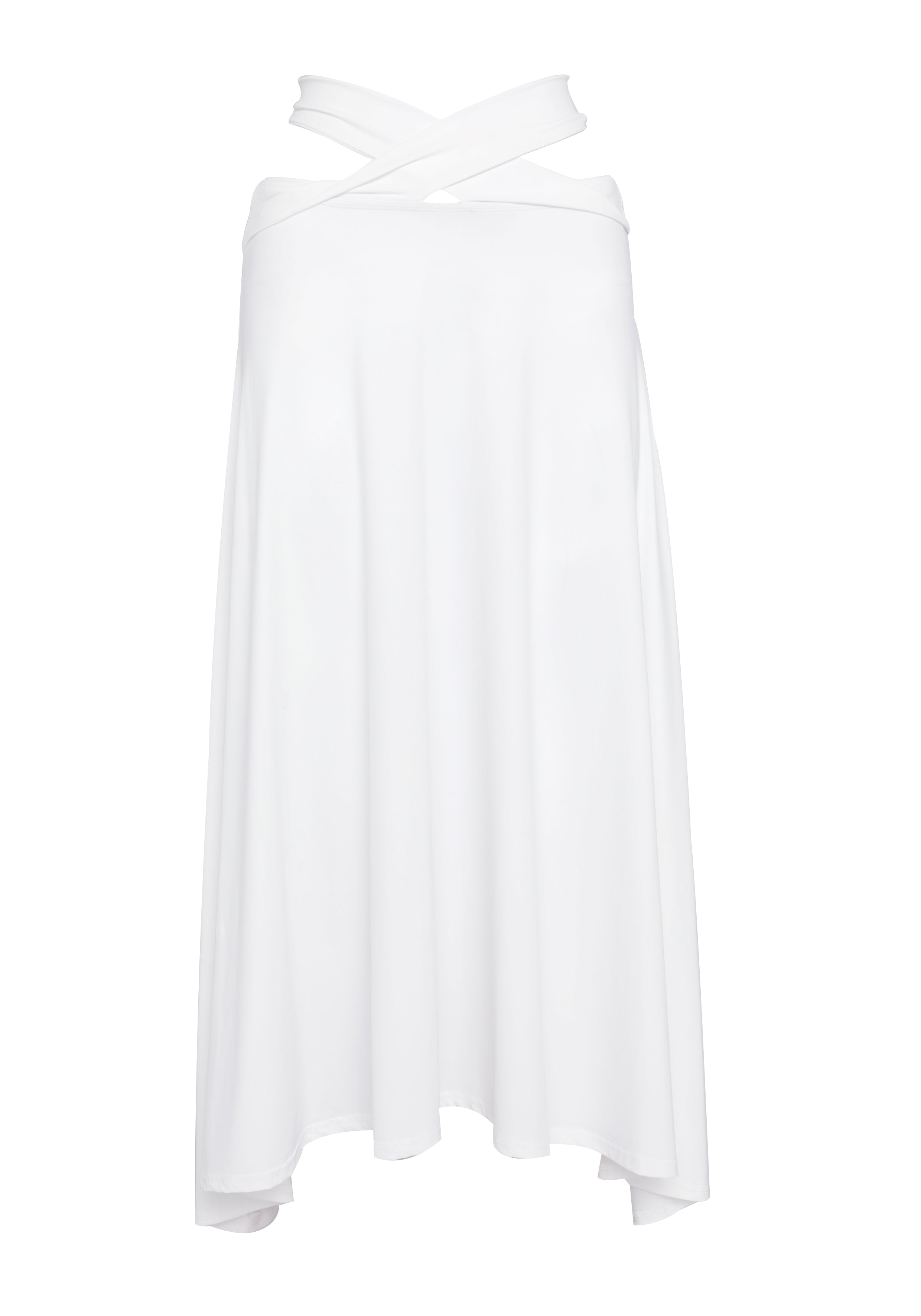 Bloom Maxi Skirt White