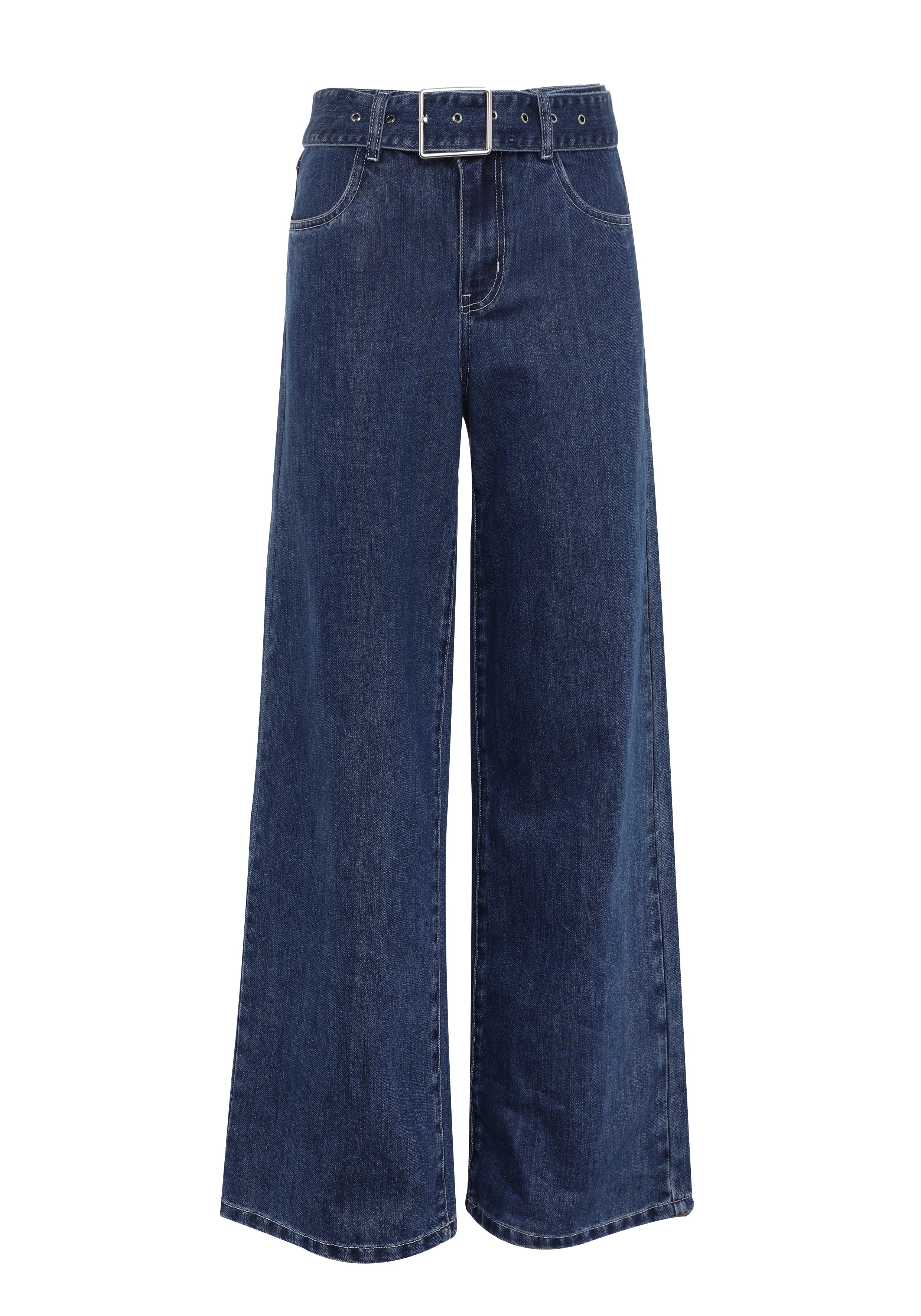 Ebony Jean Mid Blue