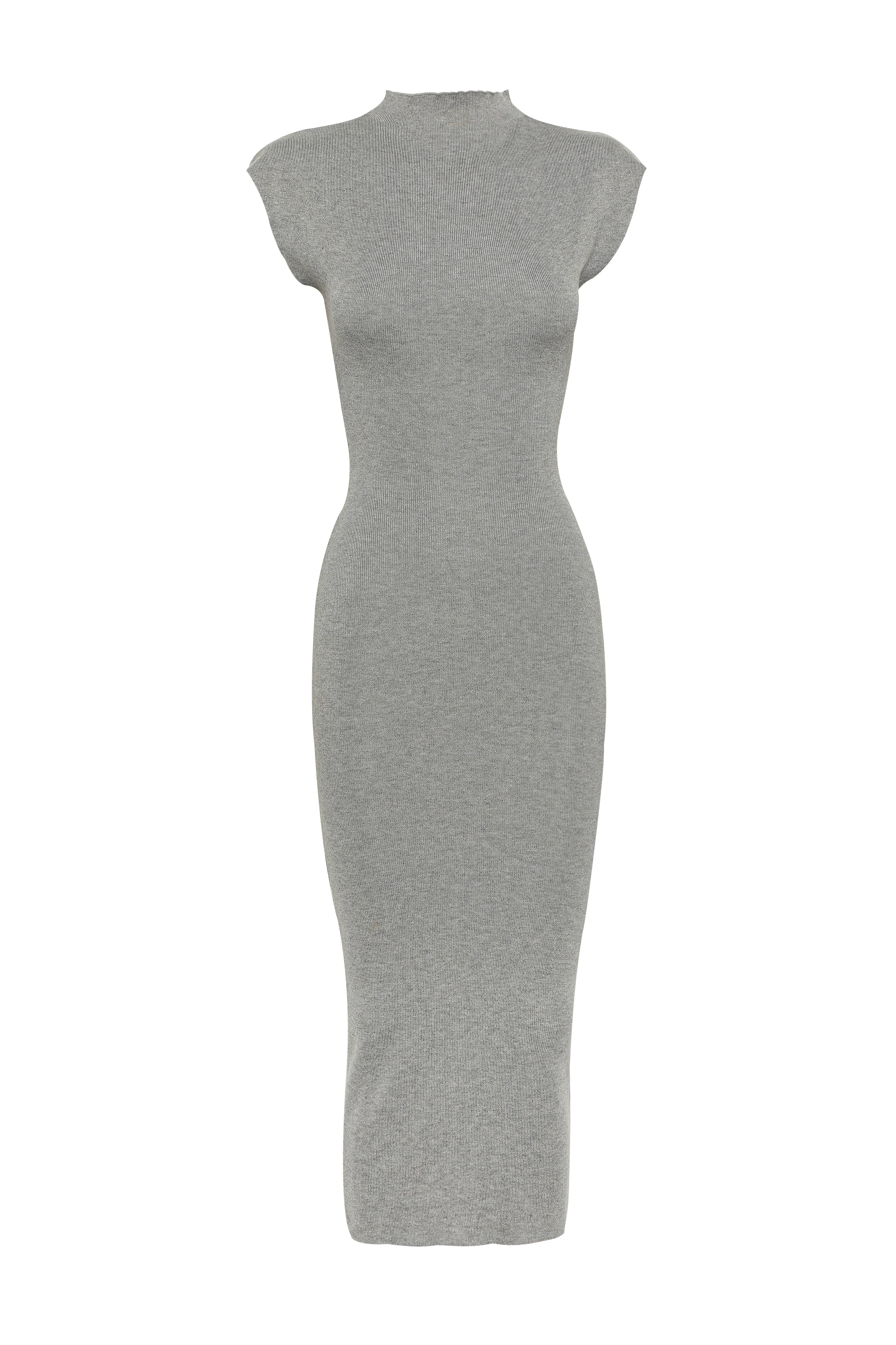 Suzette Midi Dress Grey