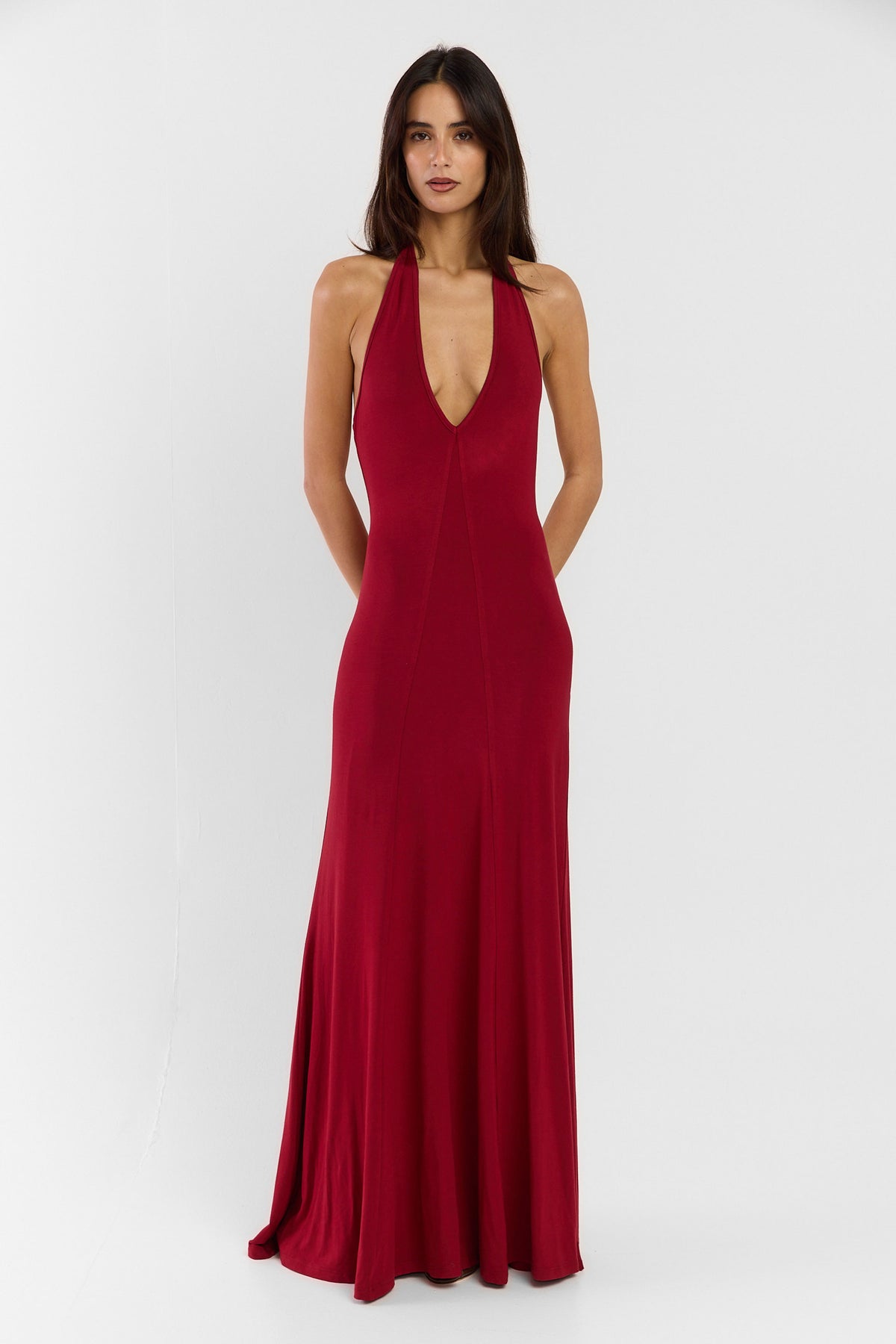Rosie Maxi Dress Red