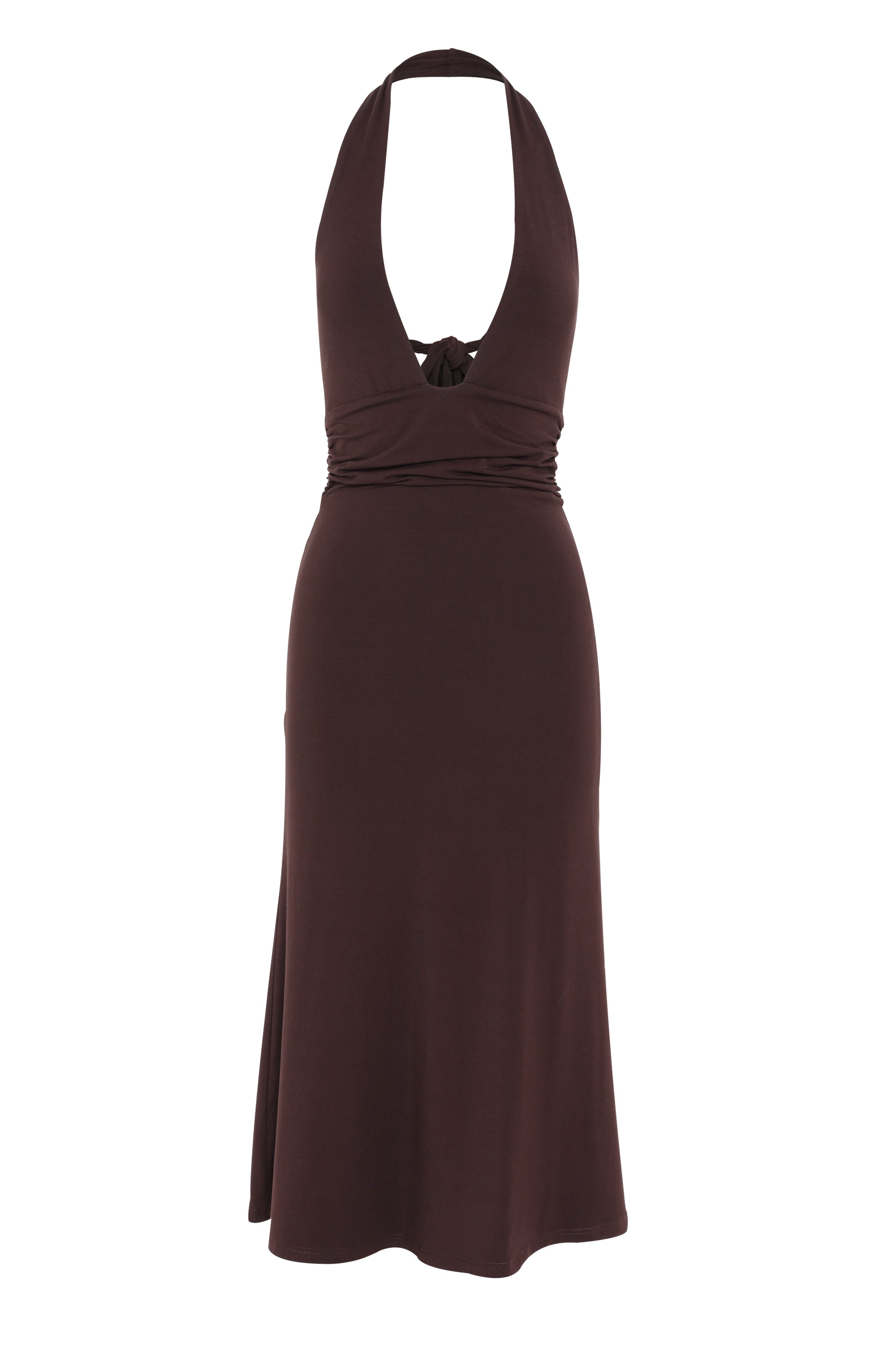 Thea Midi Dress Chocolate