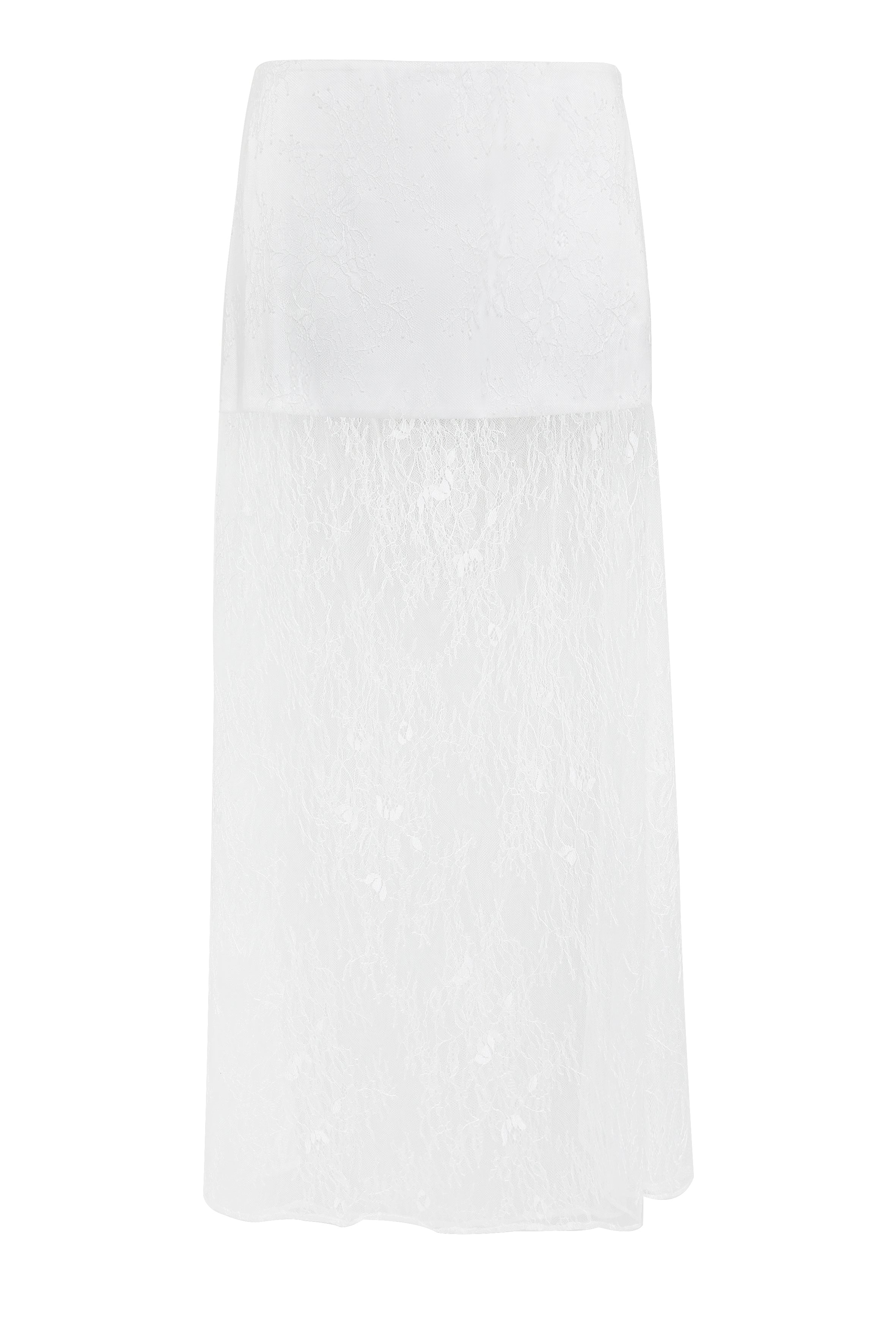Juliette Maxi Skirt White