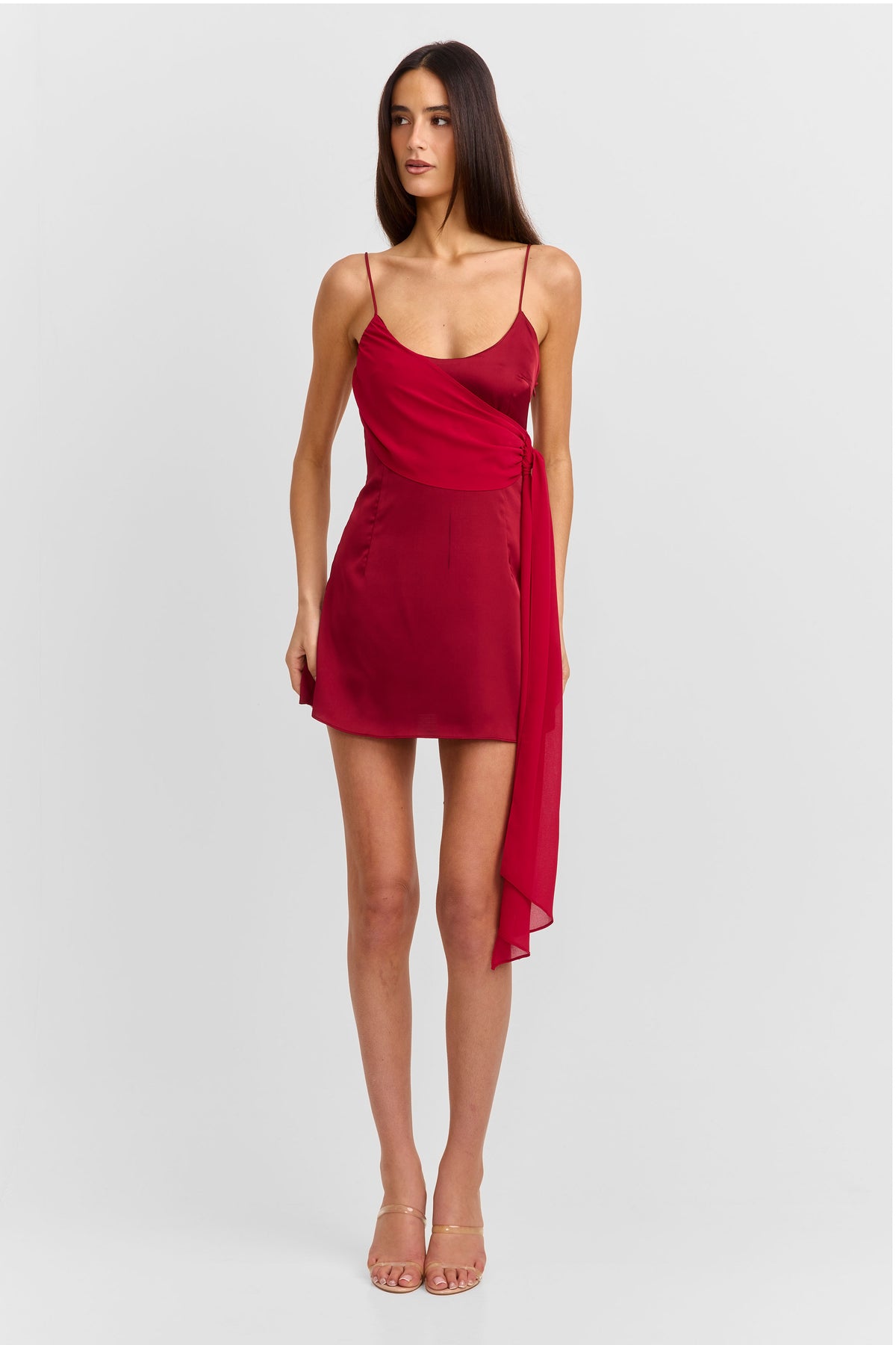Isabella Mini Dress Red