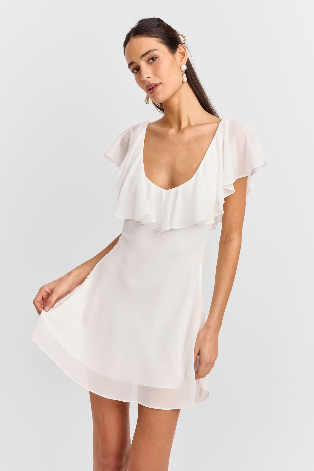 Aurora Mini Dress Ivory
