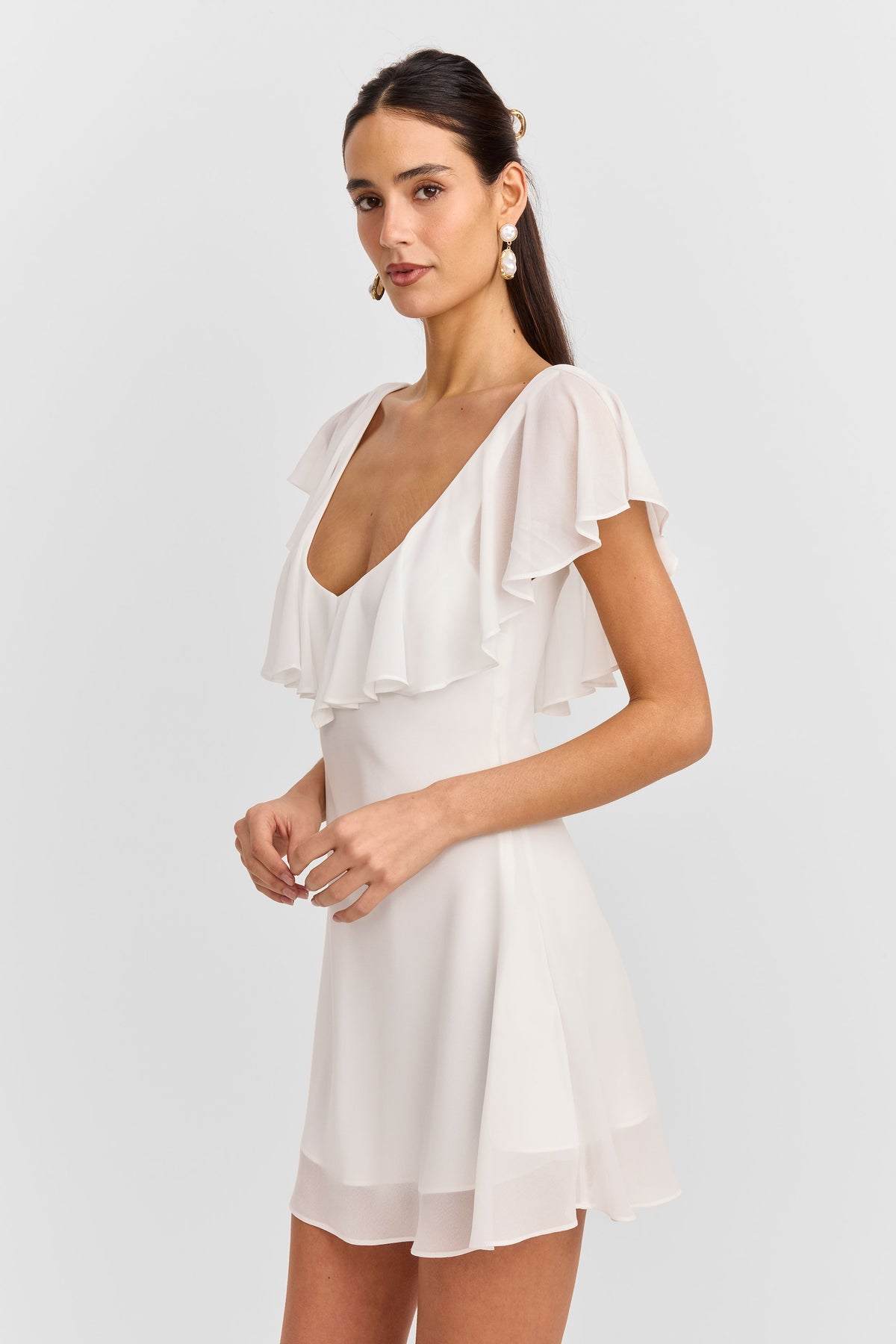 Aurora Mini Dress Ivory