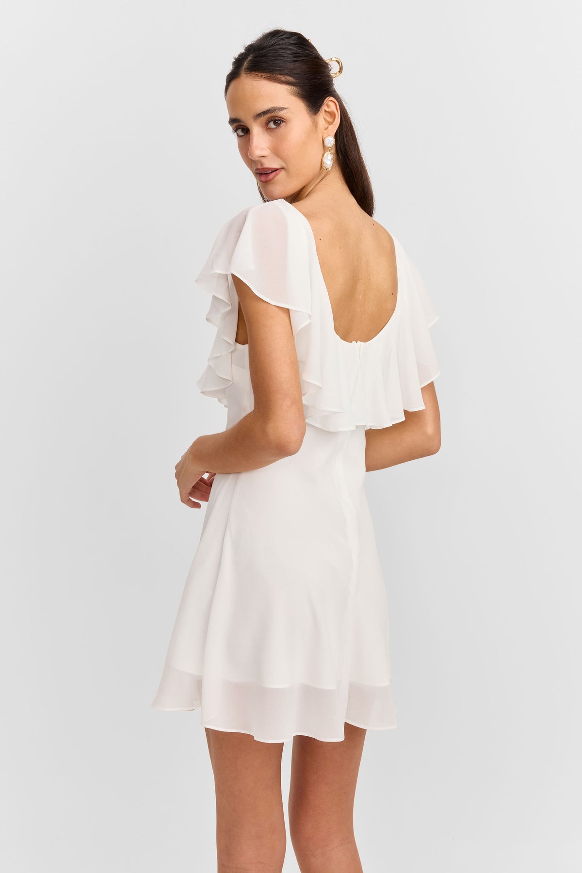 Aurora Mini Dress Ivory