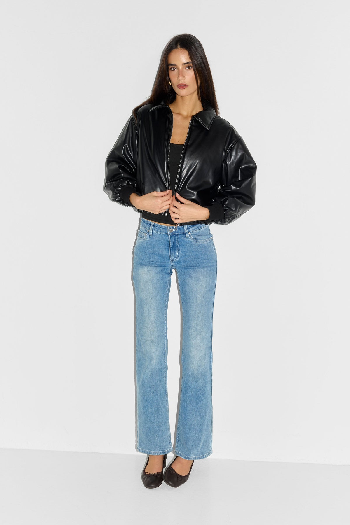 Estella Bomber Jacket Black