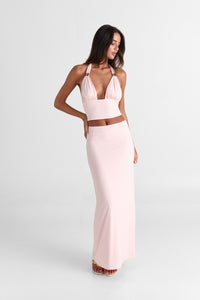Cleo Maxi Skirt Pink