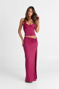 Kaia Skirt Ruby