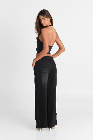 Cairo Jean Black