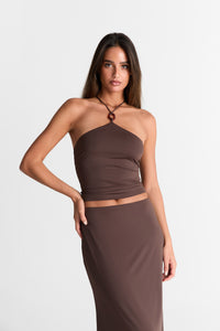Lyra Tank Chocolate