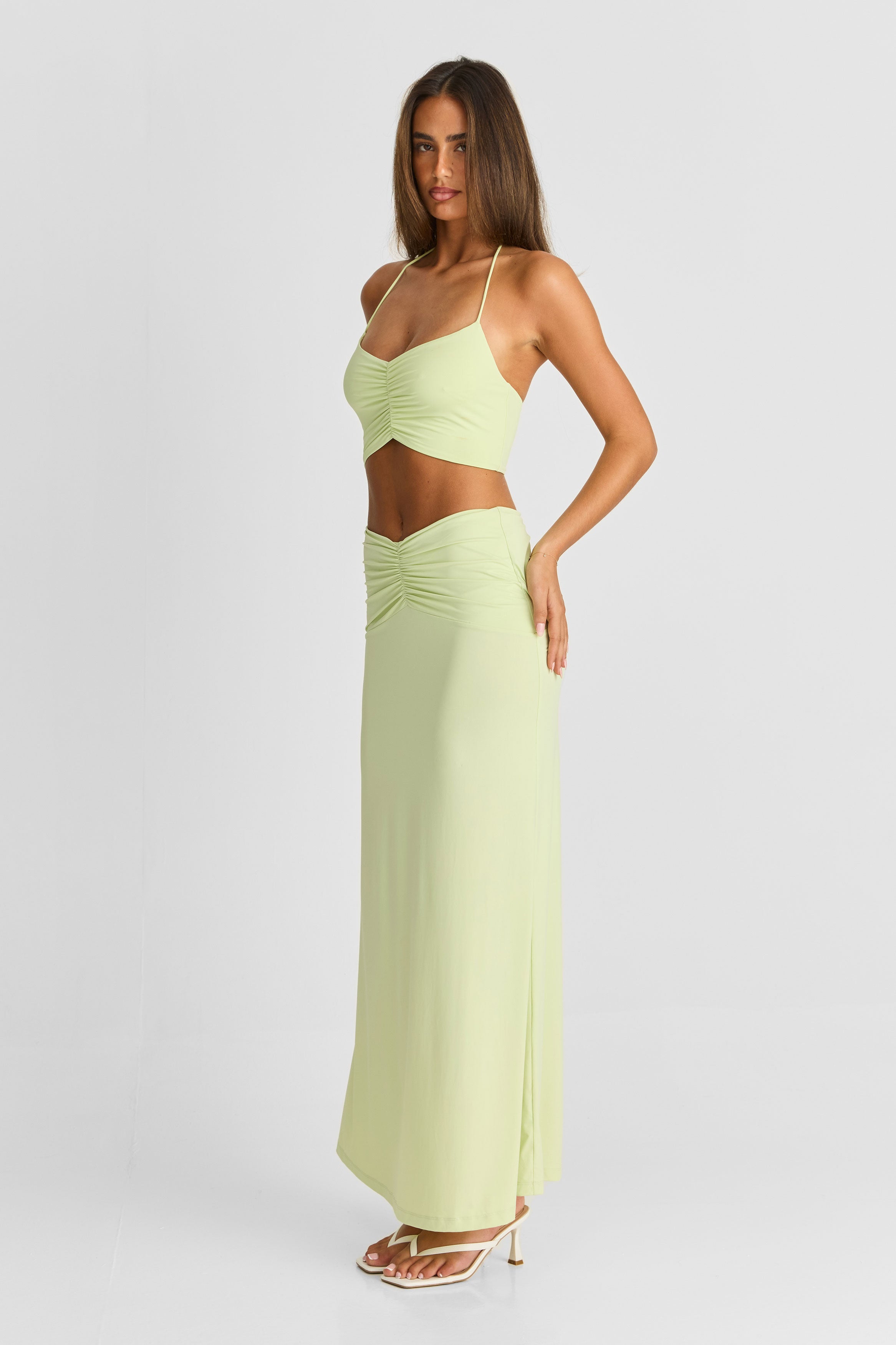Rowan Maxi Skirt Apple