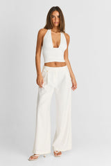 Astra Pant White