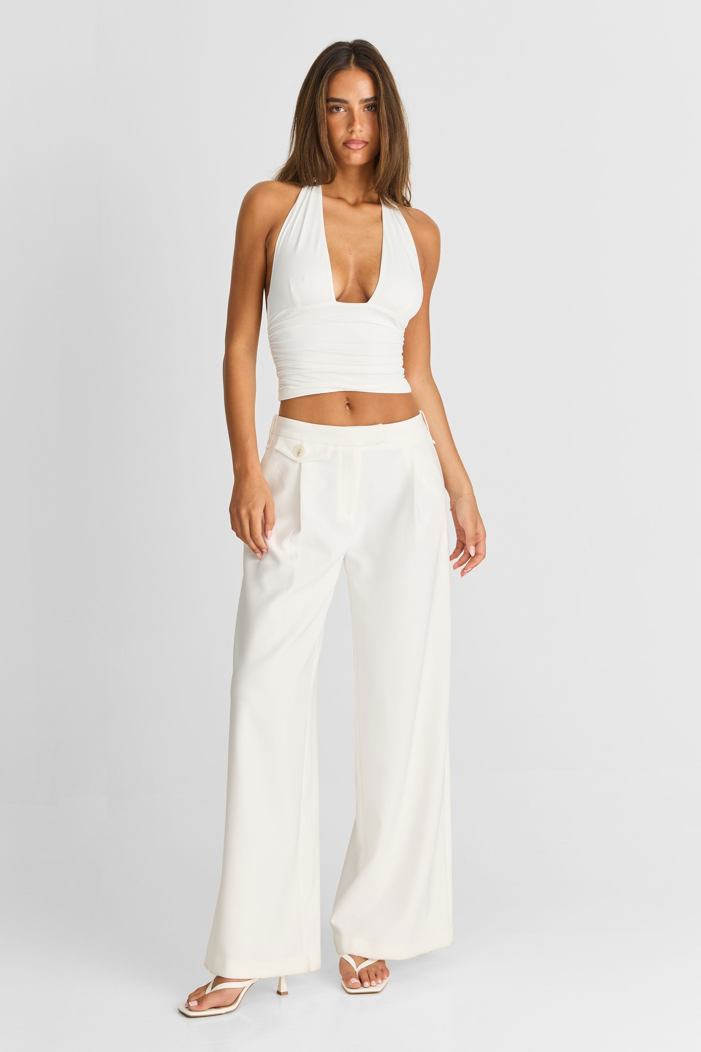 Astra Pant White