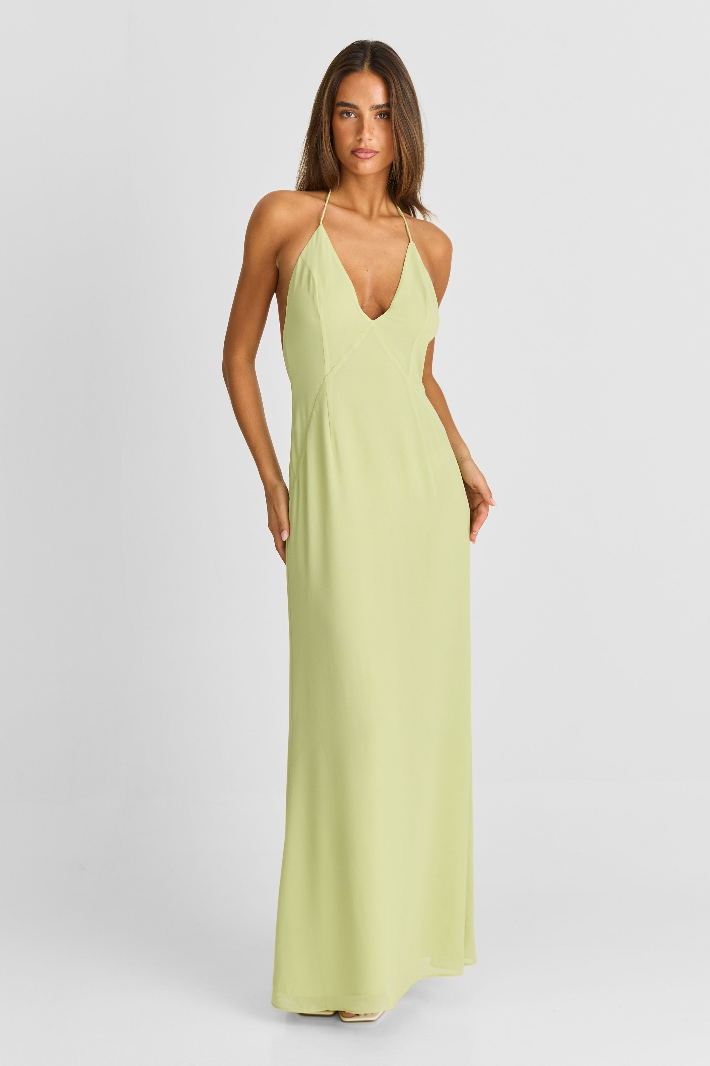 Elara Maxi Dress White