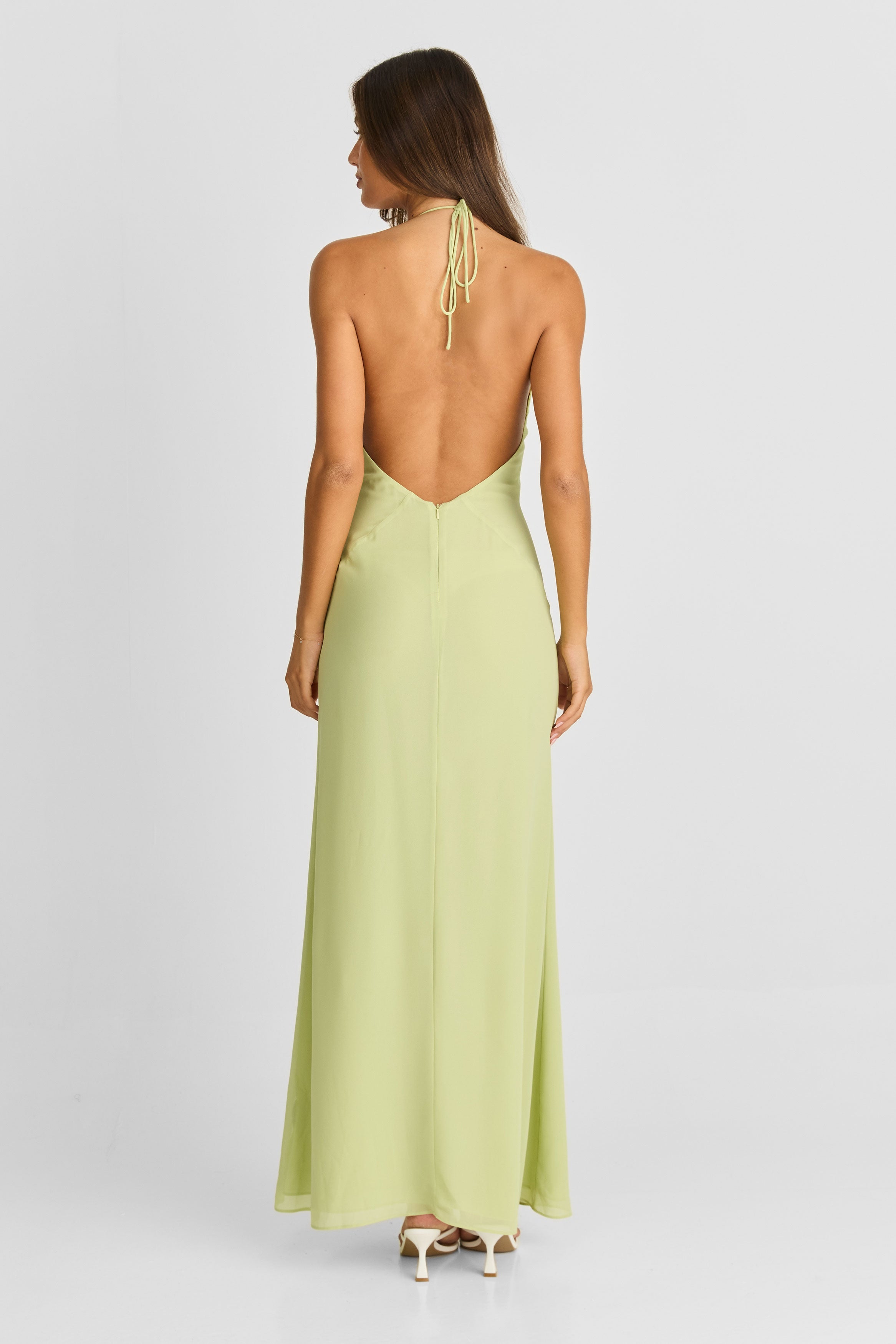Elara Maxi Dress Apple