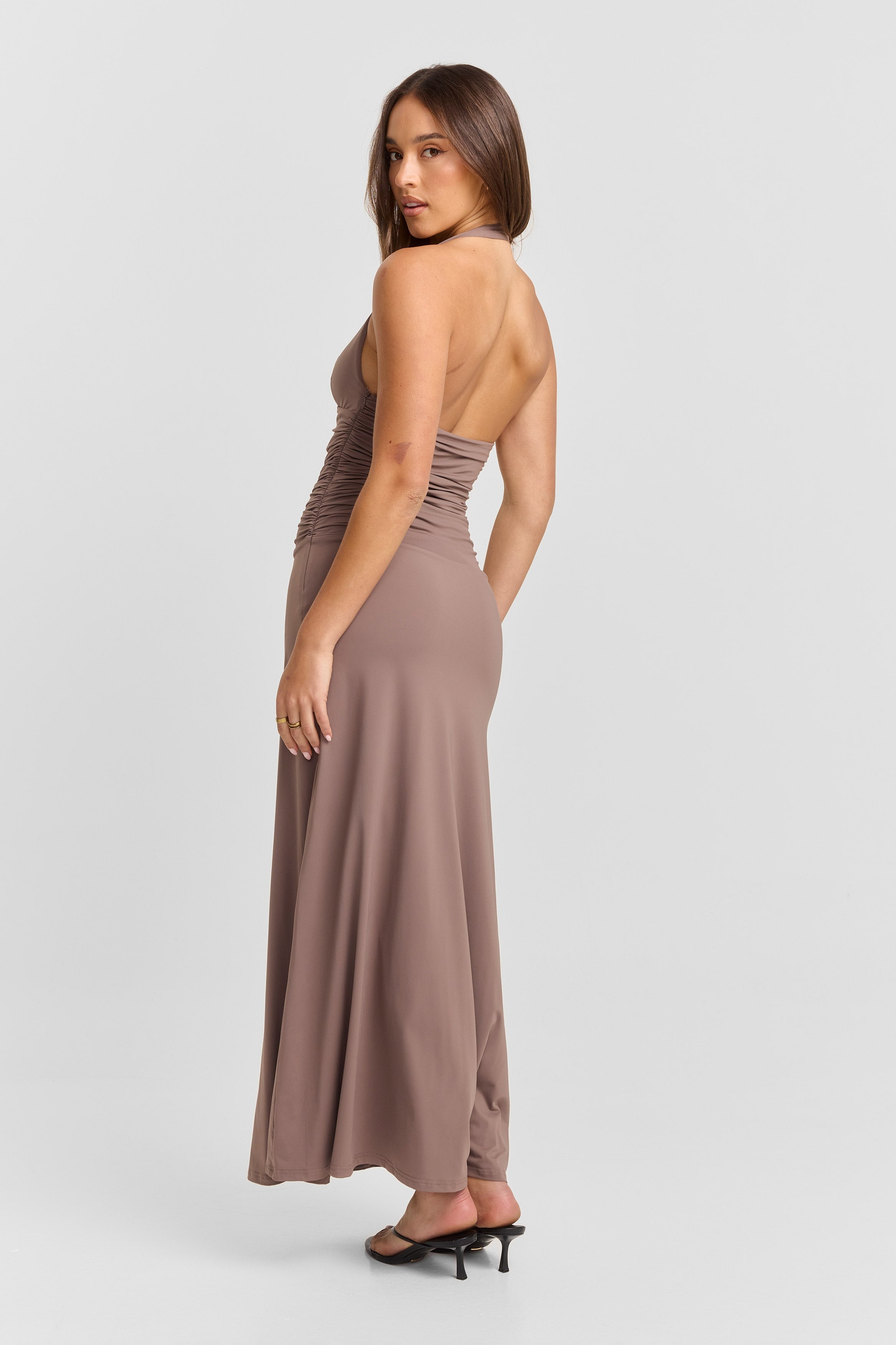 Ivy Maxi Dress Mushroom