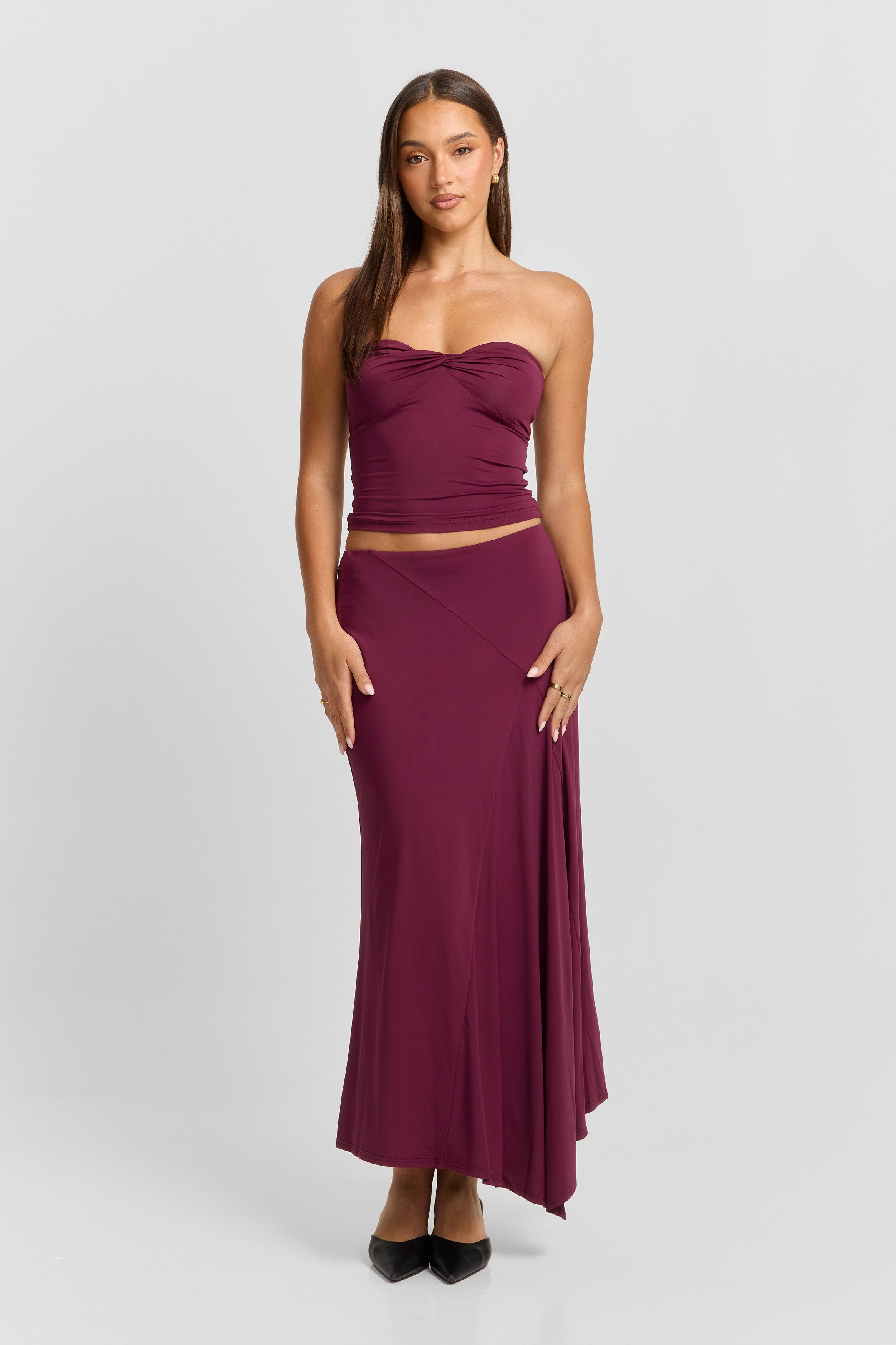 Lucinda Skirt Plum
