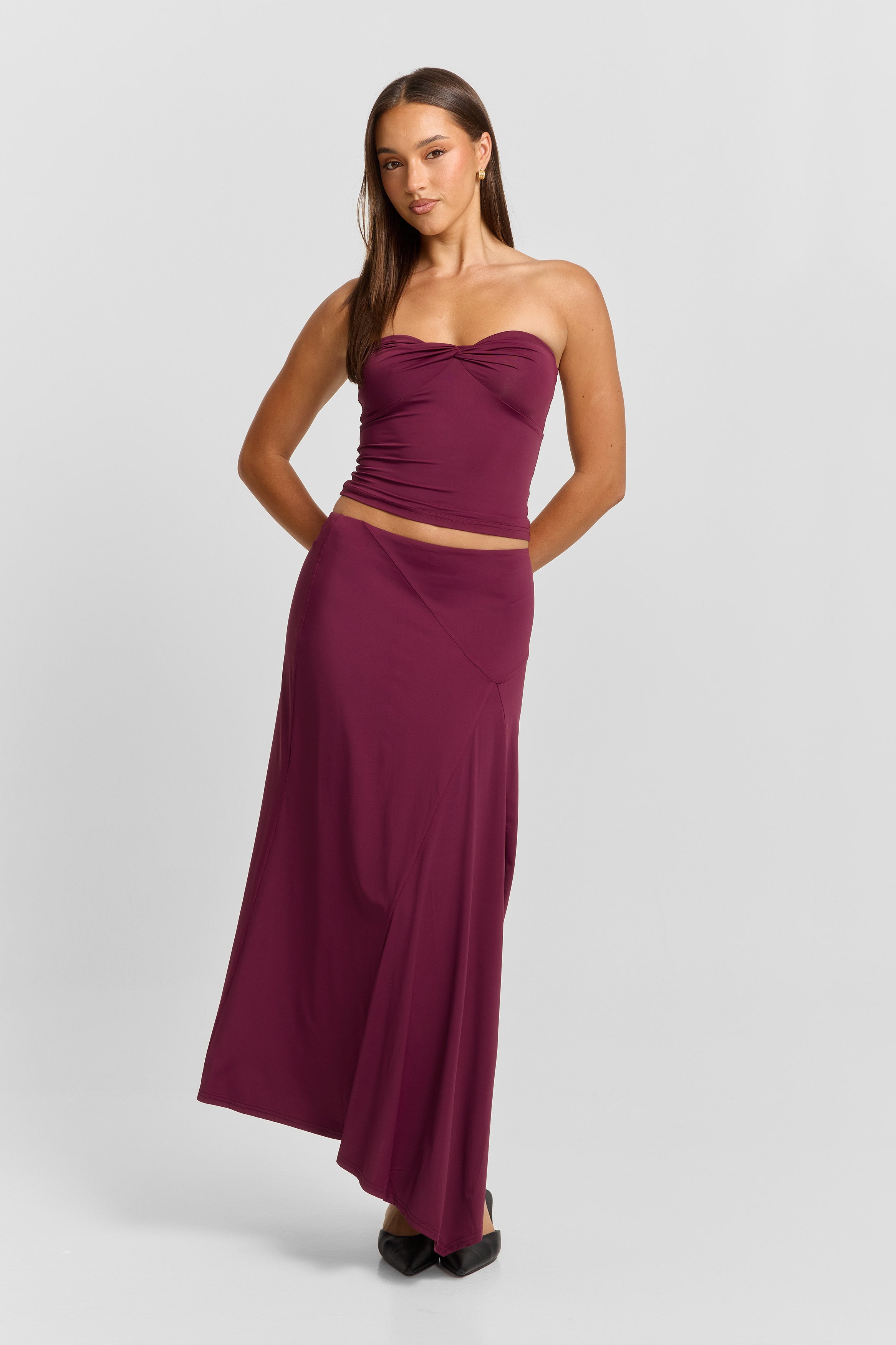 Lucinda Skirt Plum