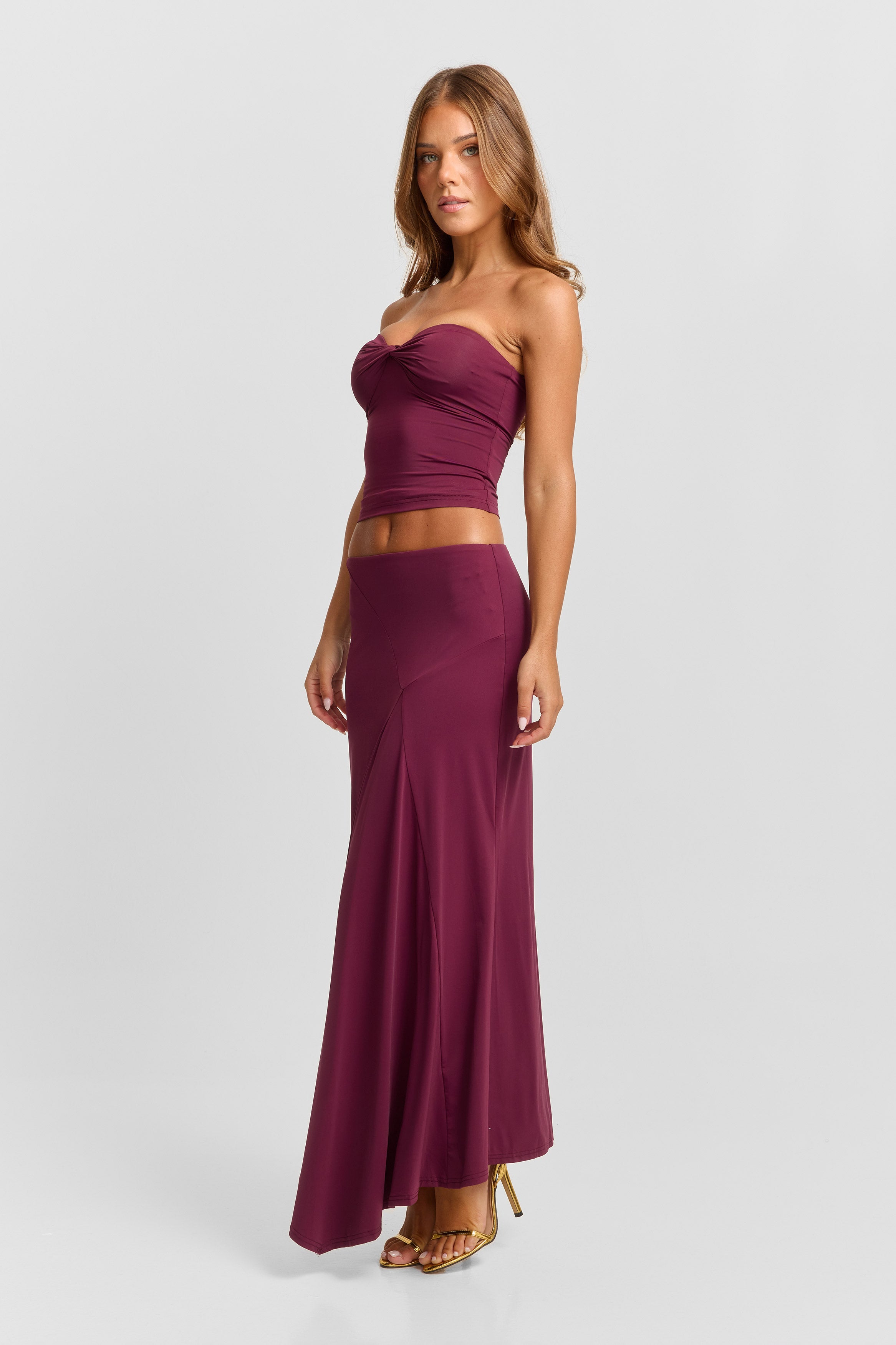 Lucinda Skirt Plum