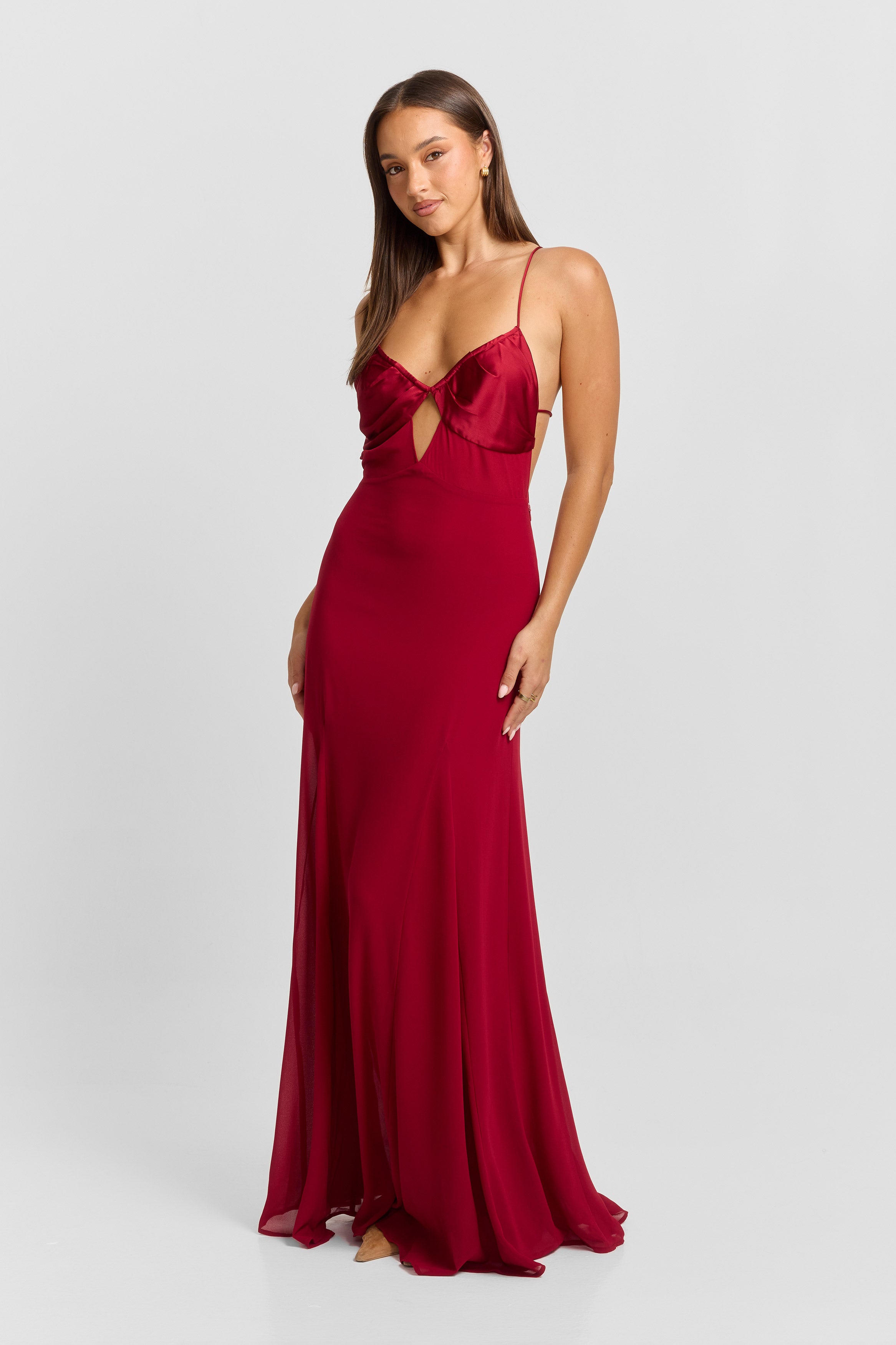 Electra Maxi Dress Red