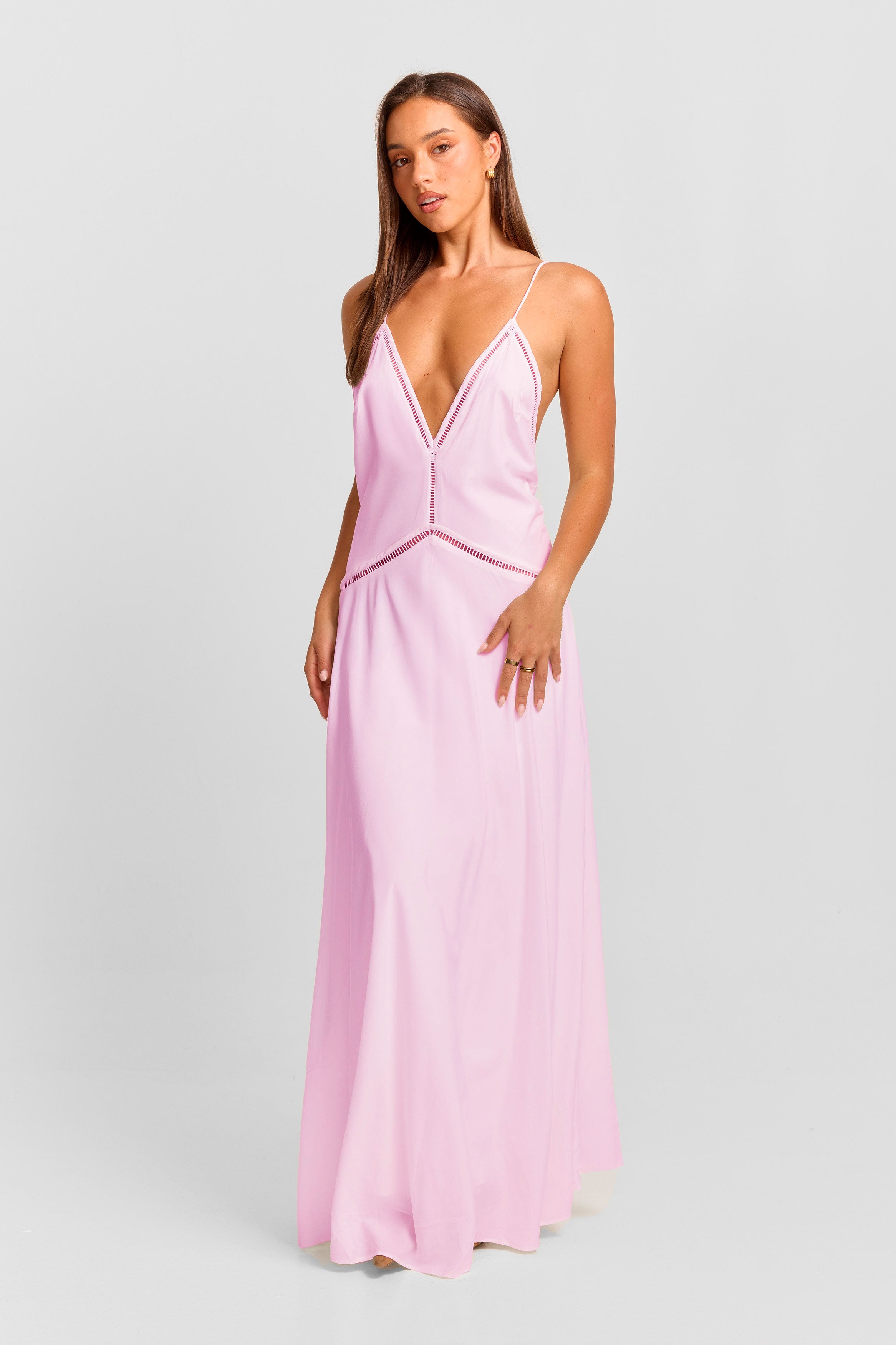 Posey Maxi Dress Pink
