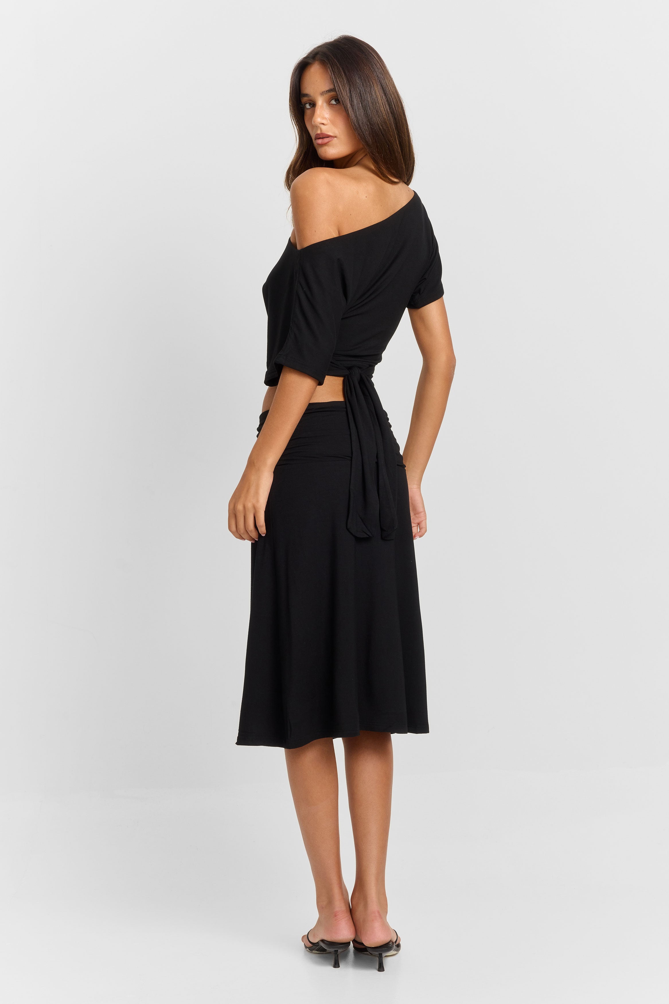 Lorelei Midi Skirt Black