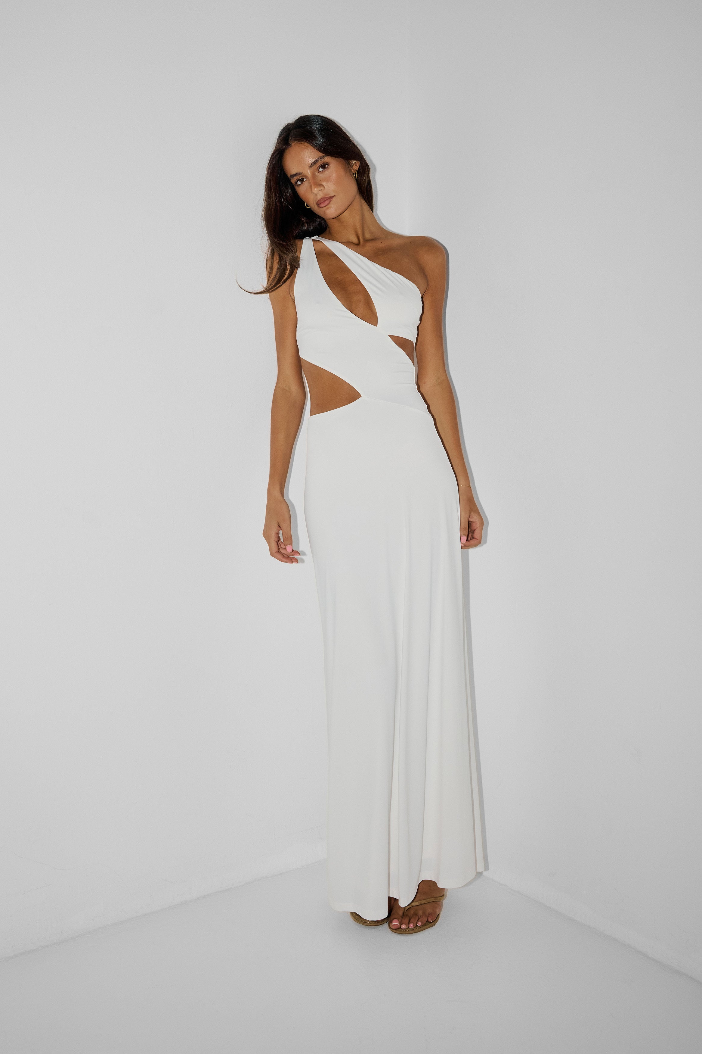 Selene Maxi Dress White