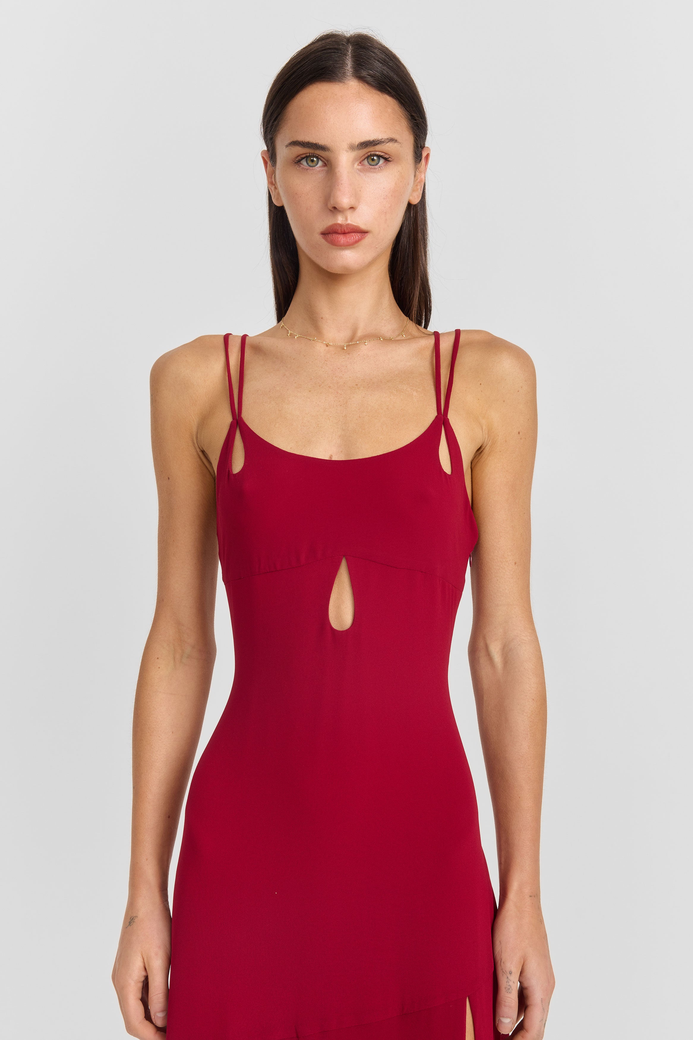Arietta Maxi Dress Red