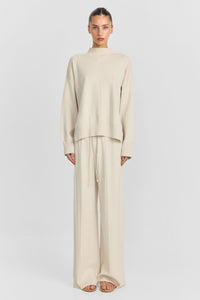 Maxine Knit Pant Cream