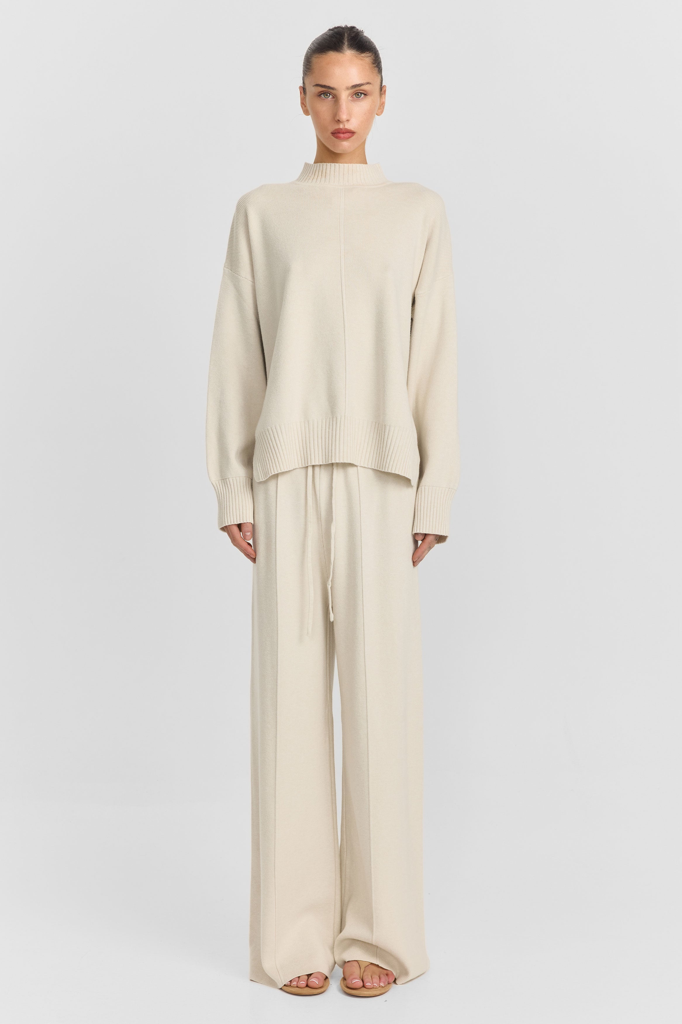 Maxine Knit Pant Brown