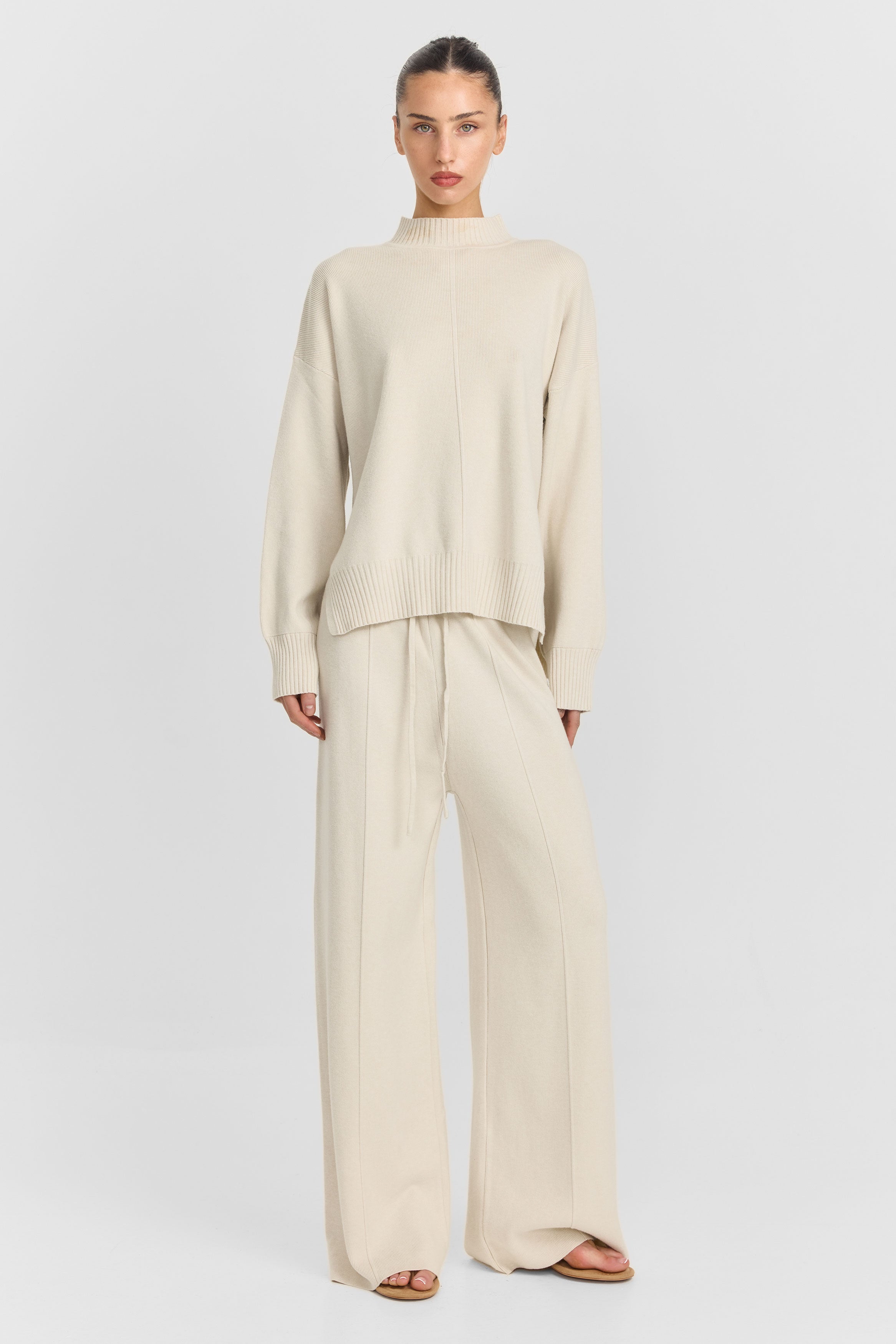 Maxine Knit Pant Brown