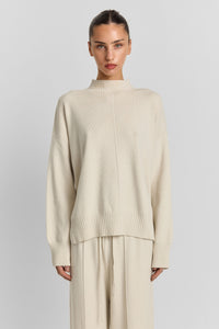 Maxine Knit Top Cream