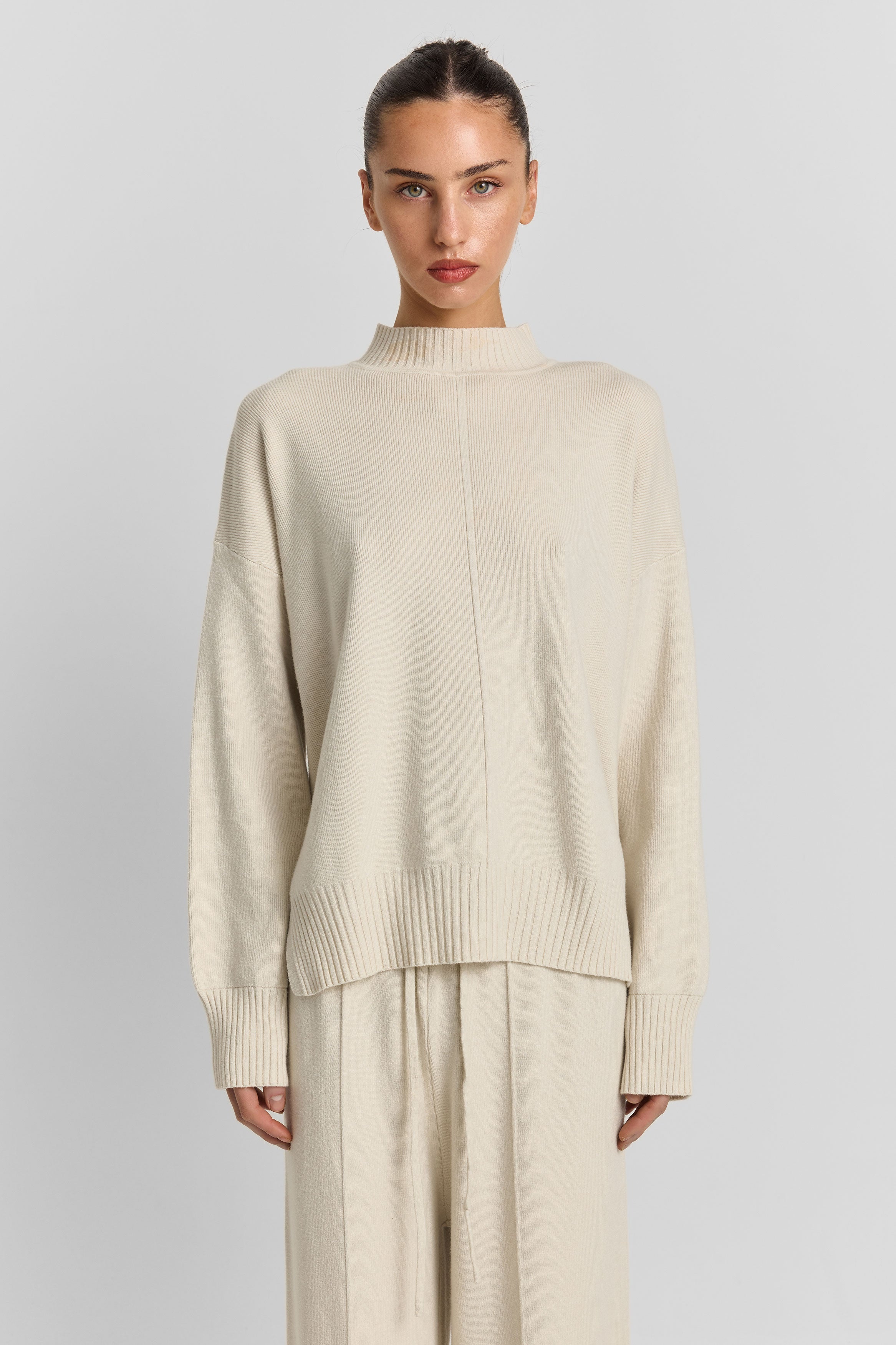 Maxine Knit Top Brown