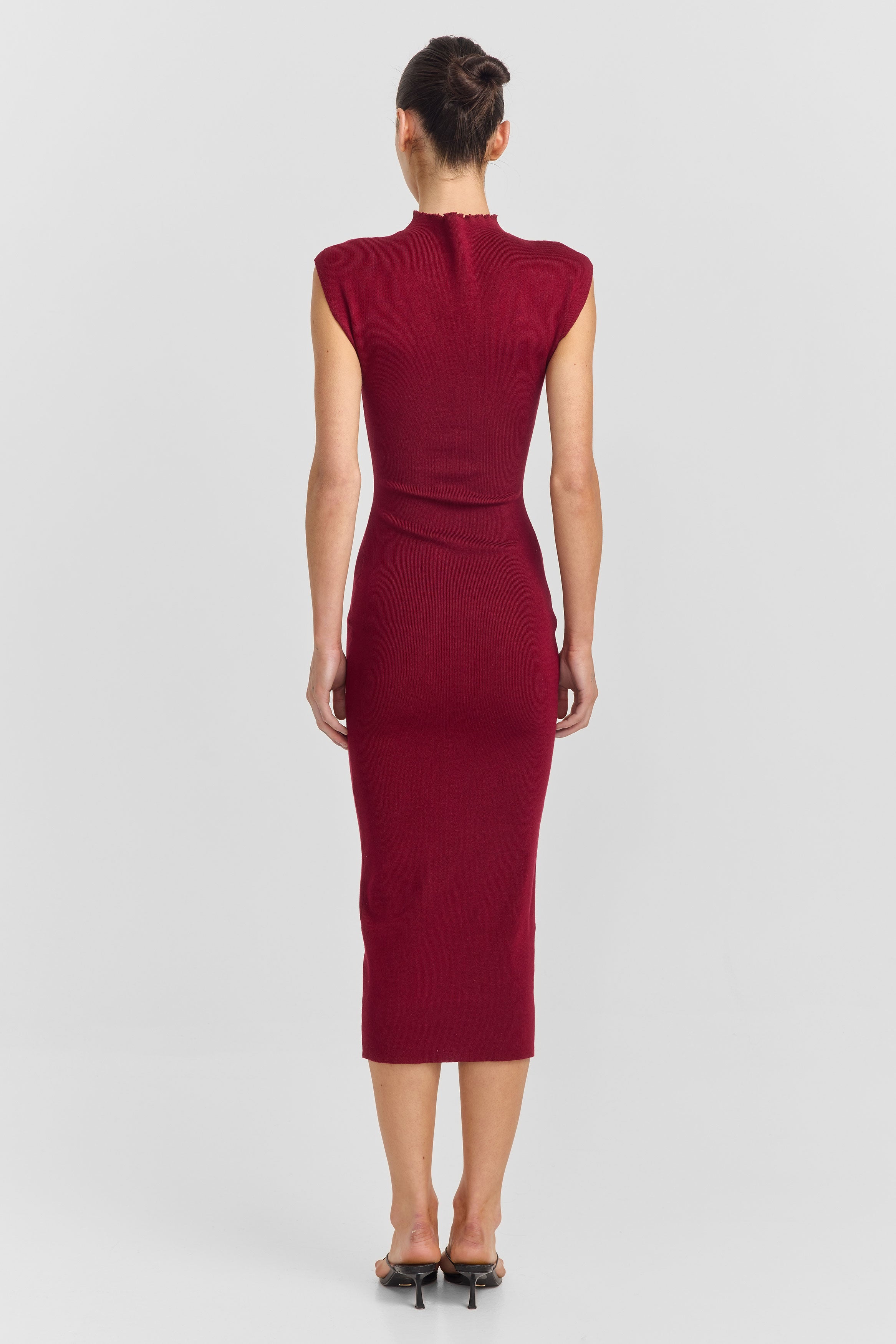 Suzette Midi Dress Red