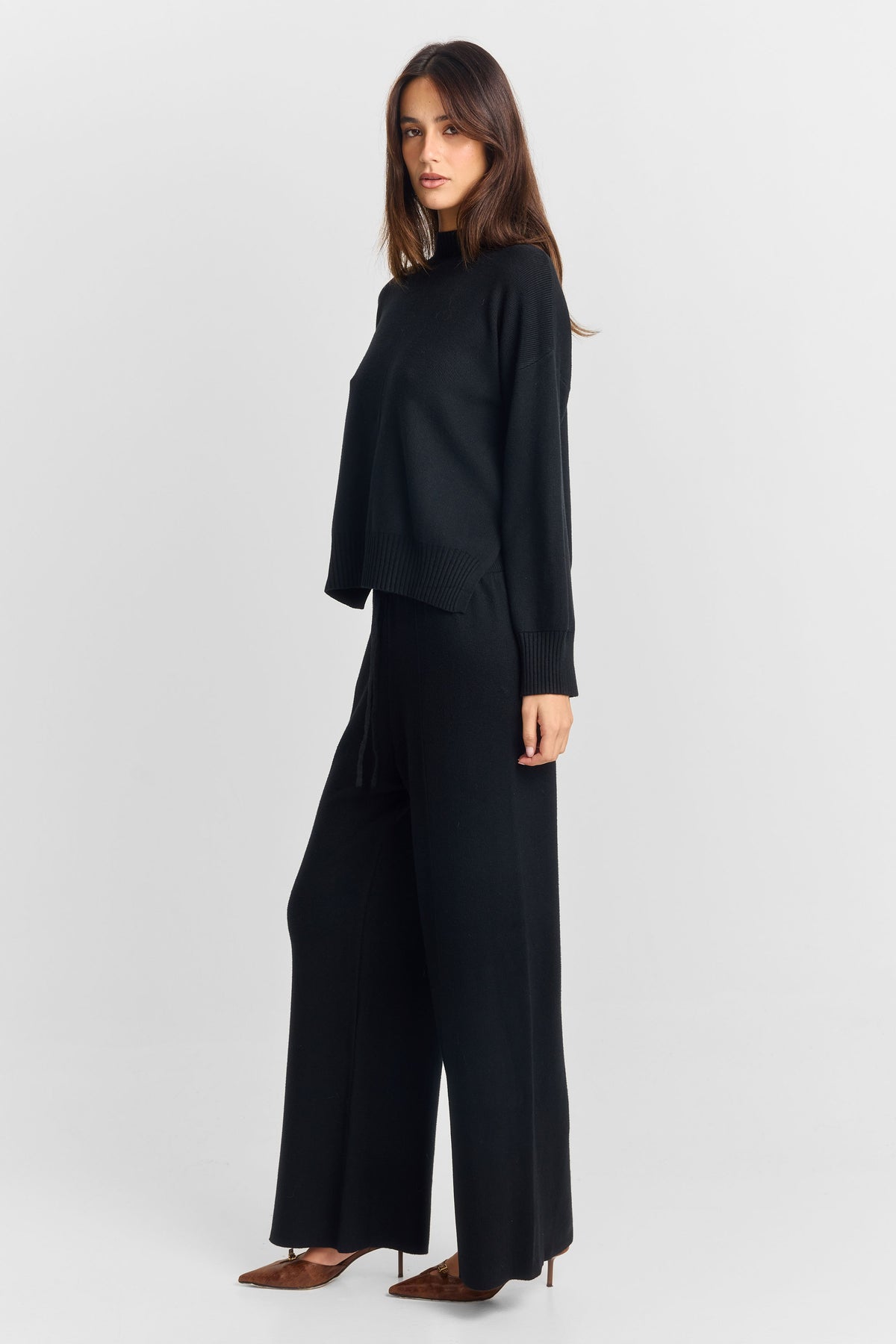 Maxine Knit Pant Black