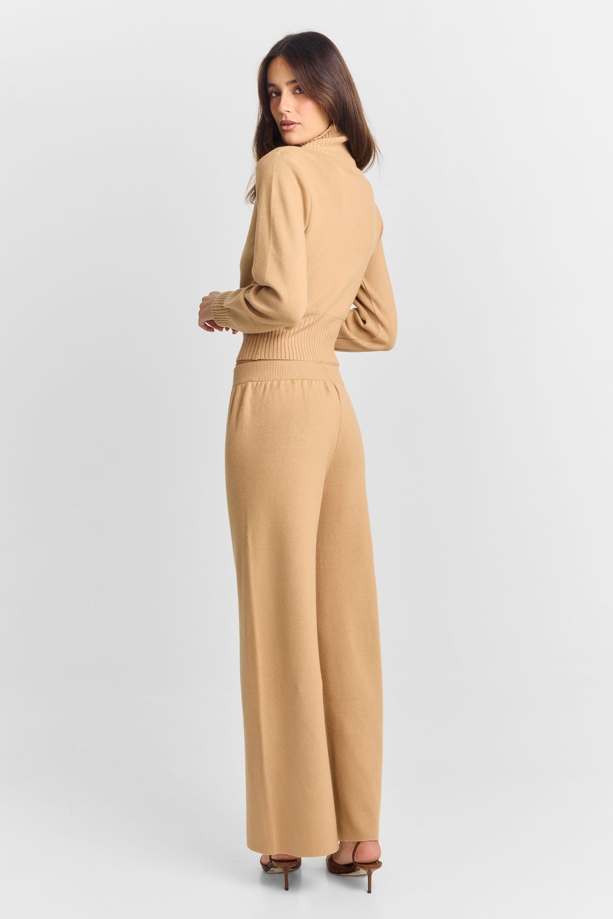 Clarisse Knit Pant Camel