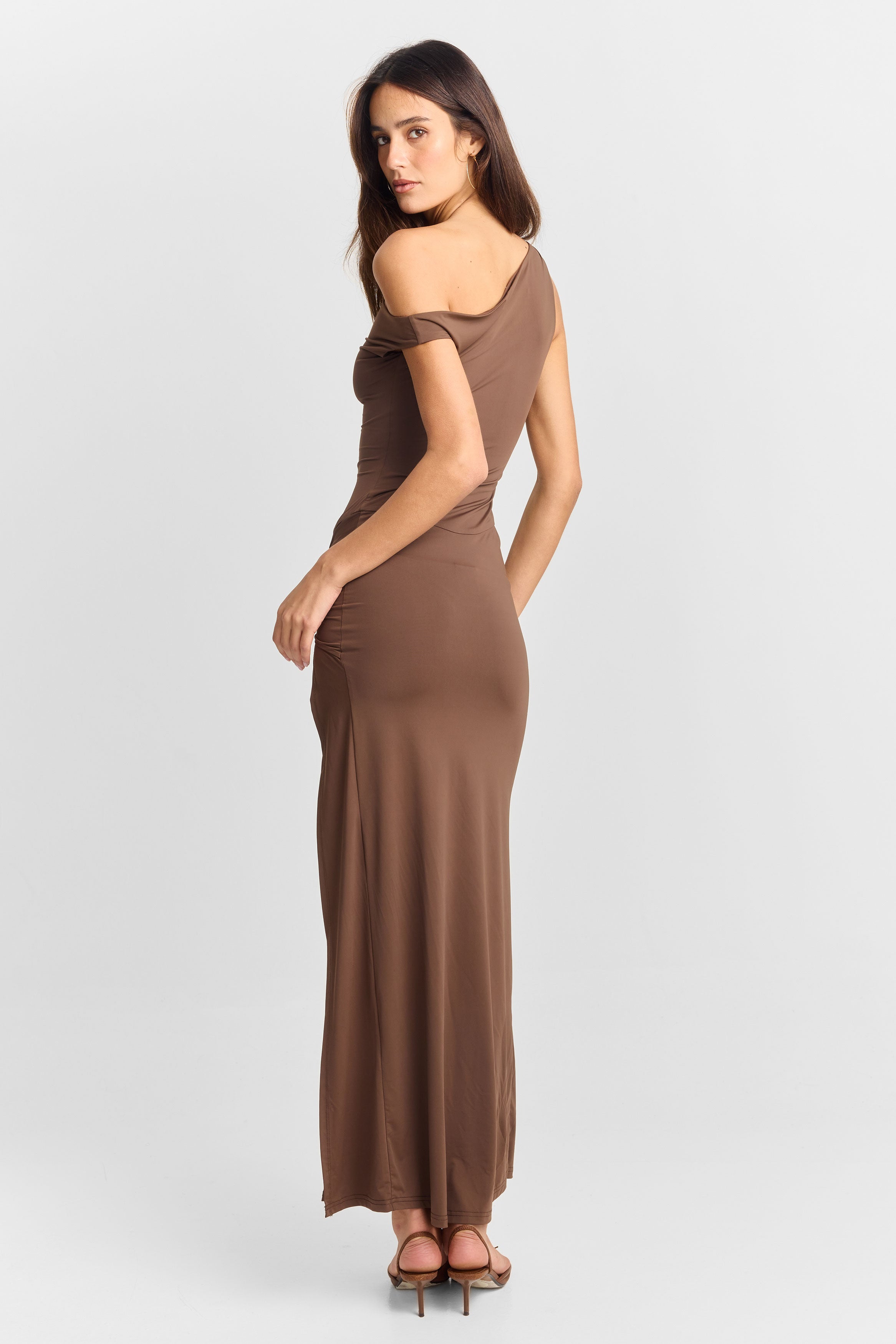 Ottilie Maxi Dress Brown