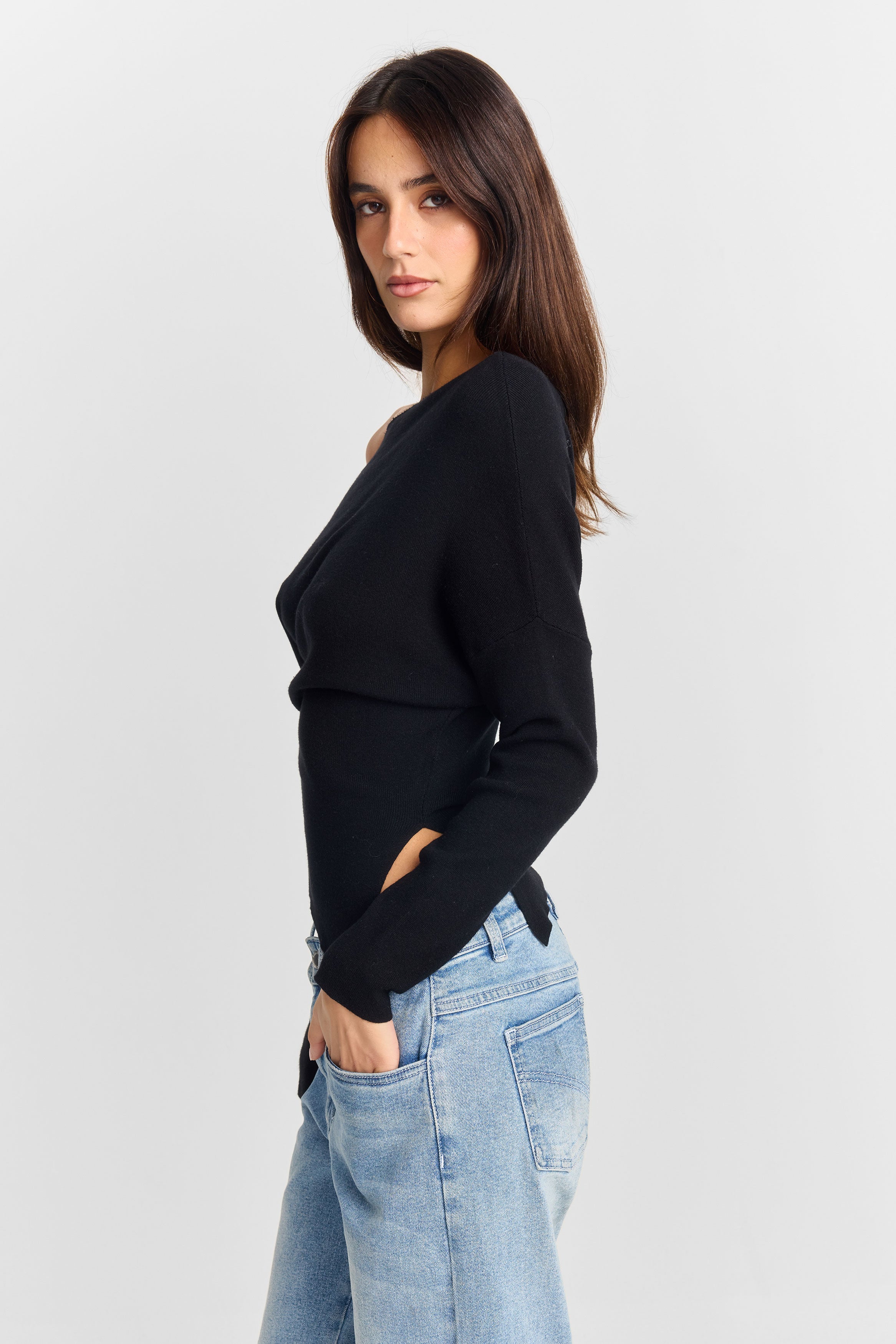 Winifred Knit Top Black