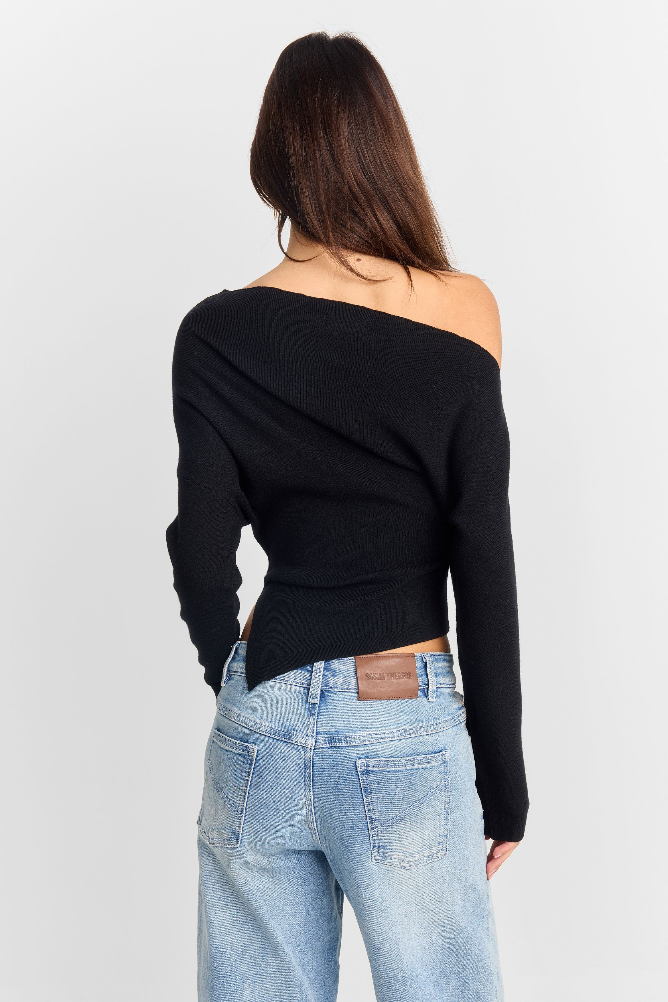 Winifred Knit Top Black