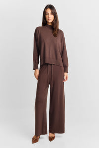 Maxine Knit Pant Brown