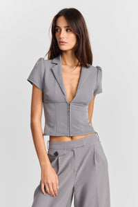 Raven Top Grey