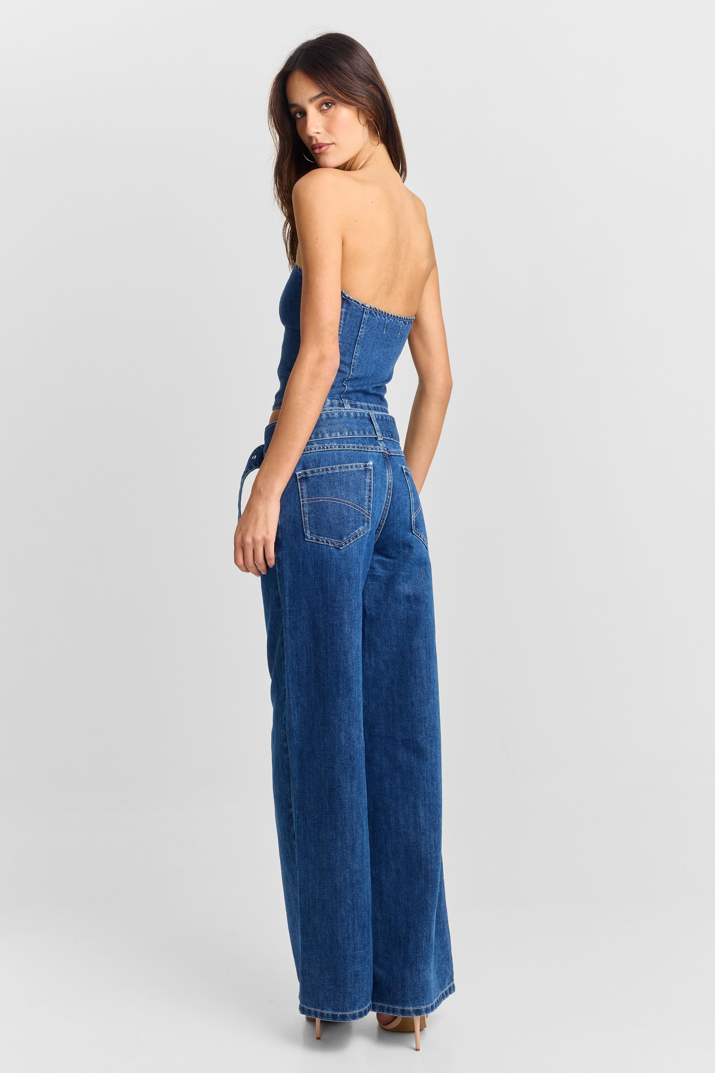 Ebony Jean Mid Blue