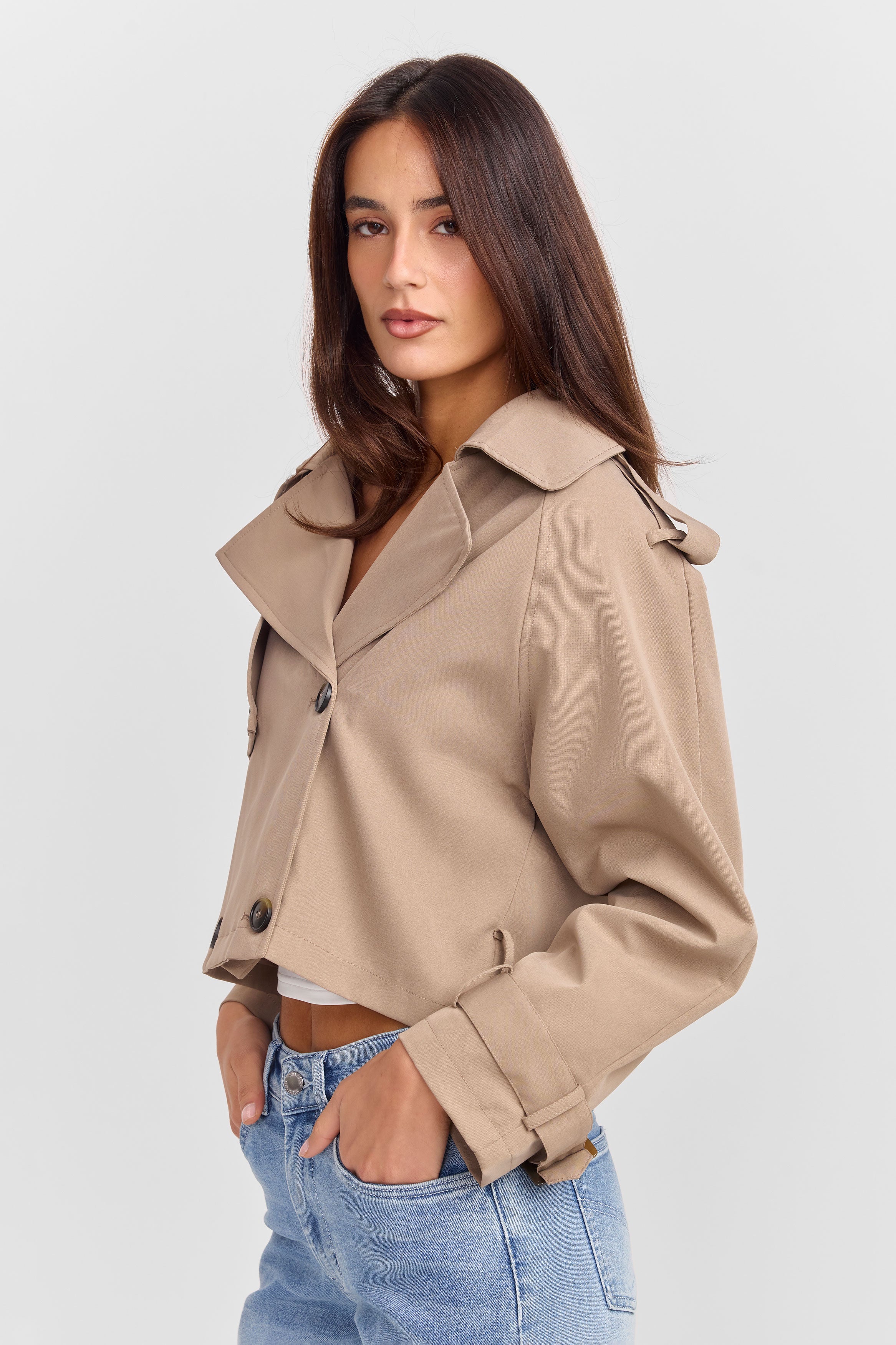 Caroline Trench Mocha
